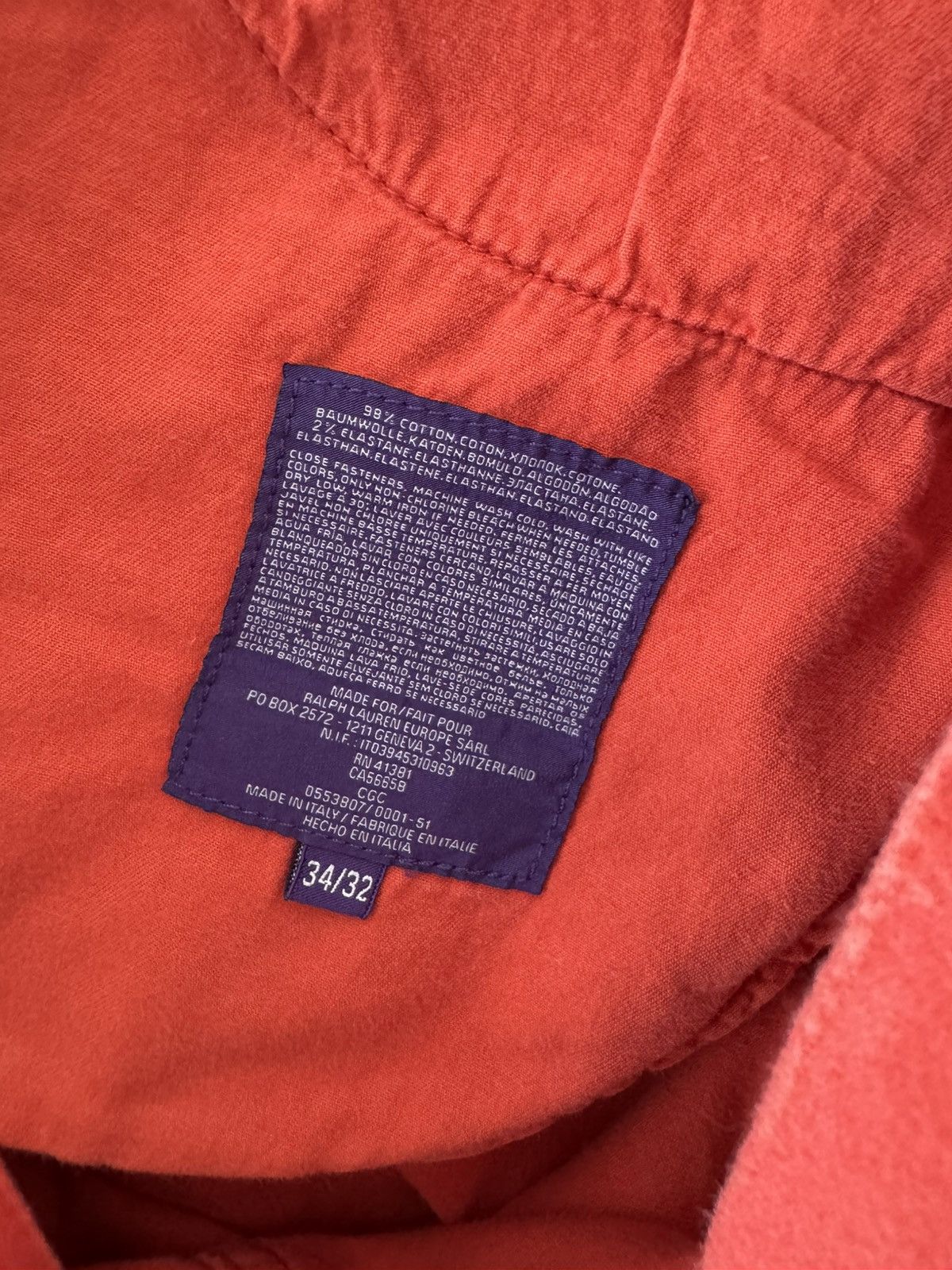 Ralph Lauren Purple Label Ralph Lauren Purple Label velvet chino Size US 34 / EU 50 - 9 Thumbnail