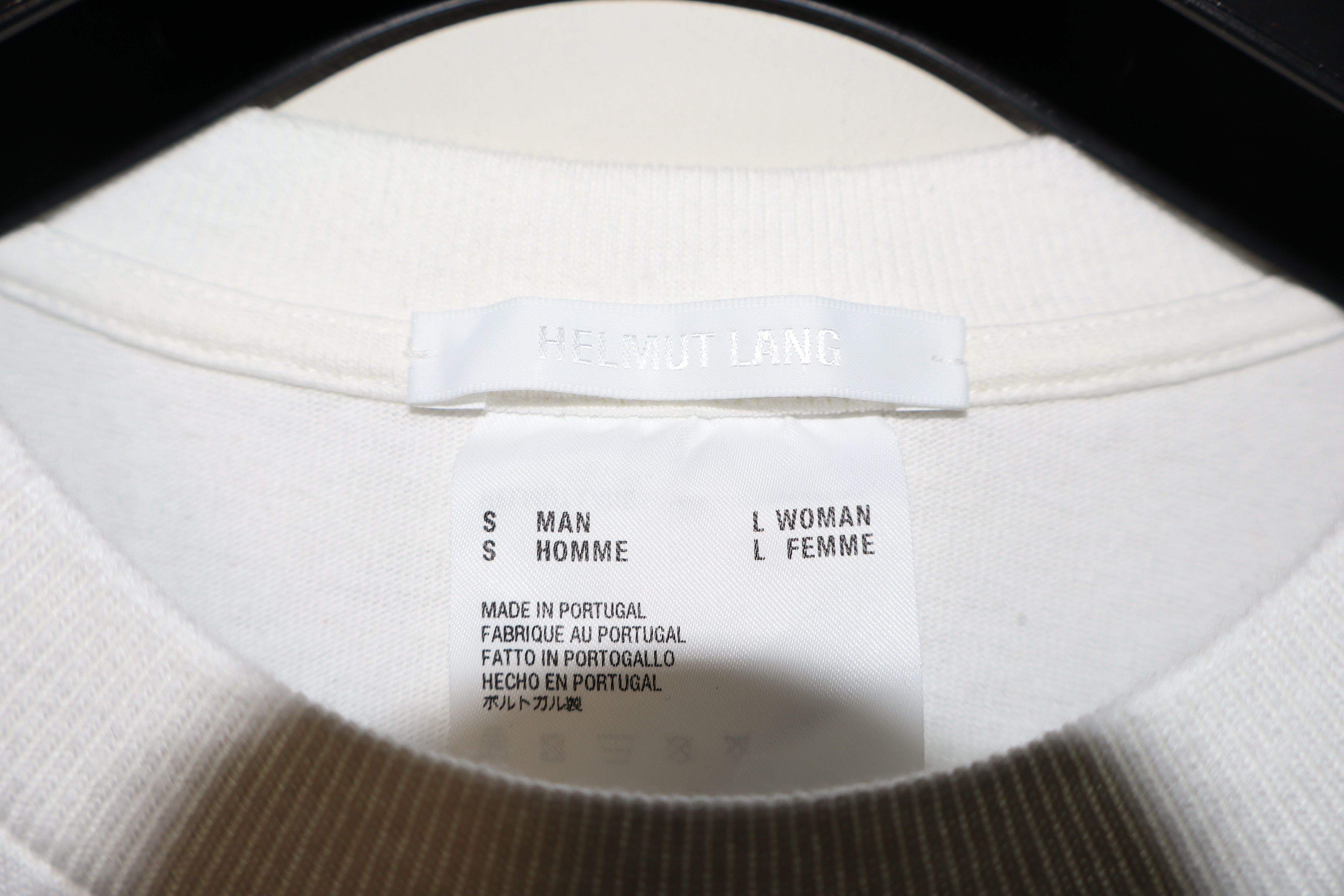 Helmut Lang petit logo t-shirt Size US S / EU 44-46 / 1 - 4 Thumbnail