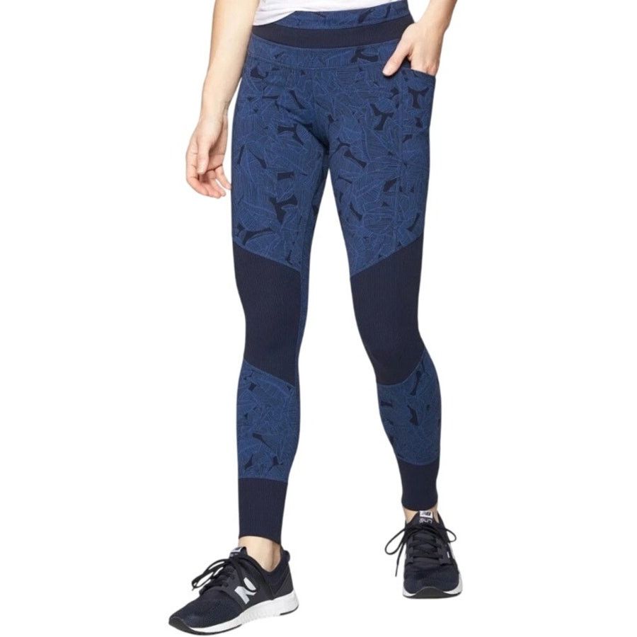 NBDN Nobrandedon Athleta Blue Pants Leggings | Size M Size 32" / US 10 / IT 46 - 7 Thumbnail