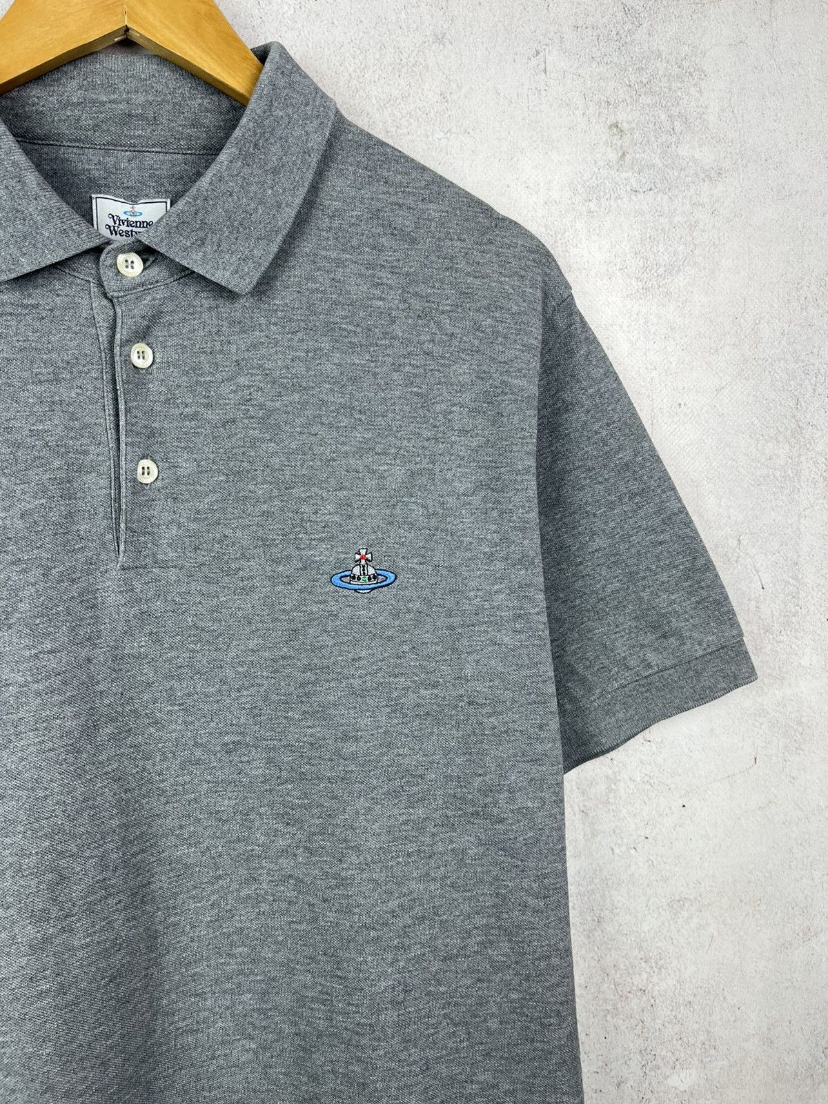 Vivienne Westwood Vivienne Westwood Luxury Polo T-Shirt Retro Rare Hype Y2K Size US XL / EU 56 / 4 - 3 Thumbnail