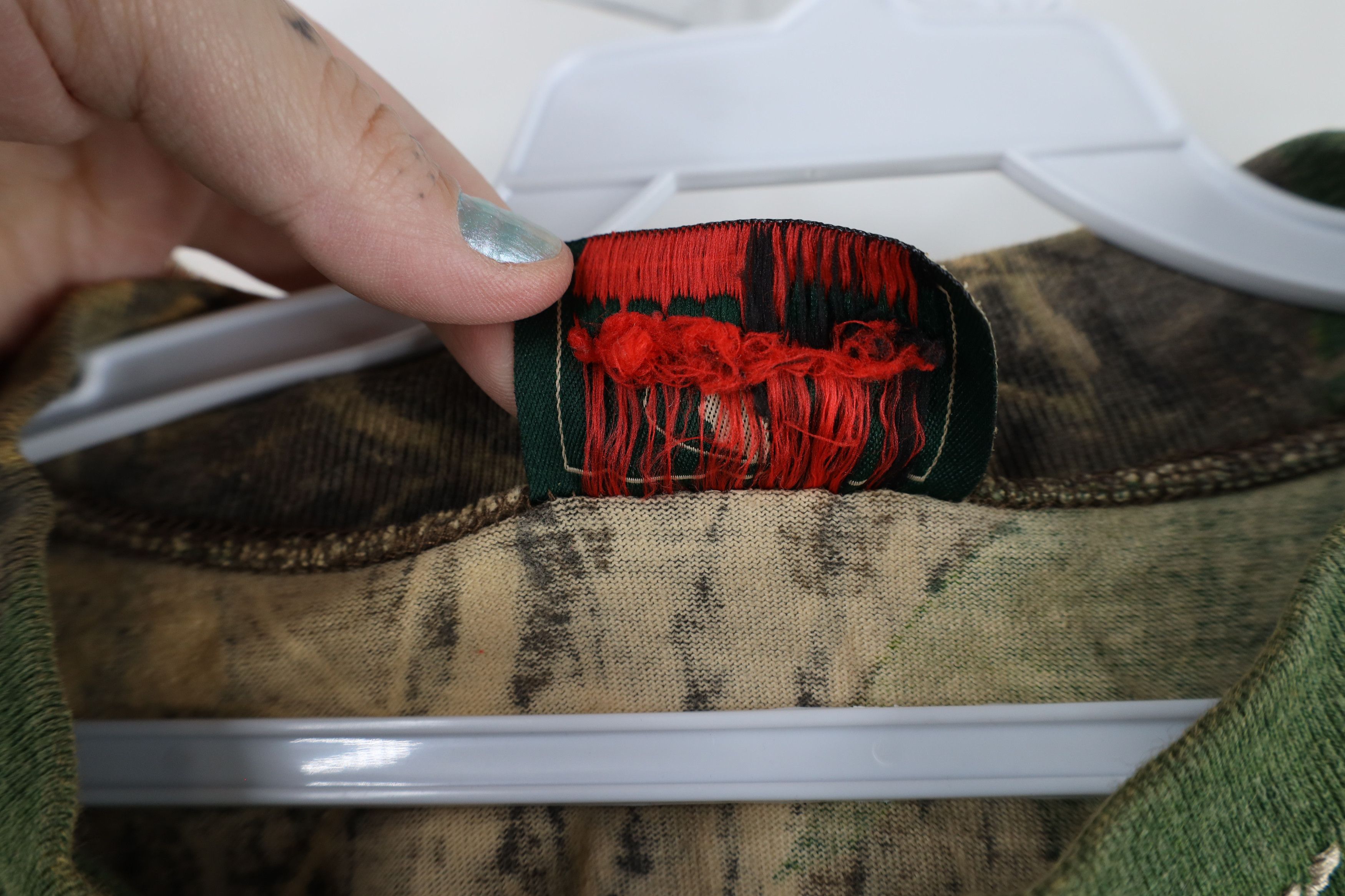 Mossy Oaks × Vintage Vintage 90s Mossy Oak Camouflage Neck Long Sleeve T-Shirt Size US M / EU 48-50 / 2 - 6 Thumbnail