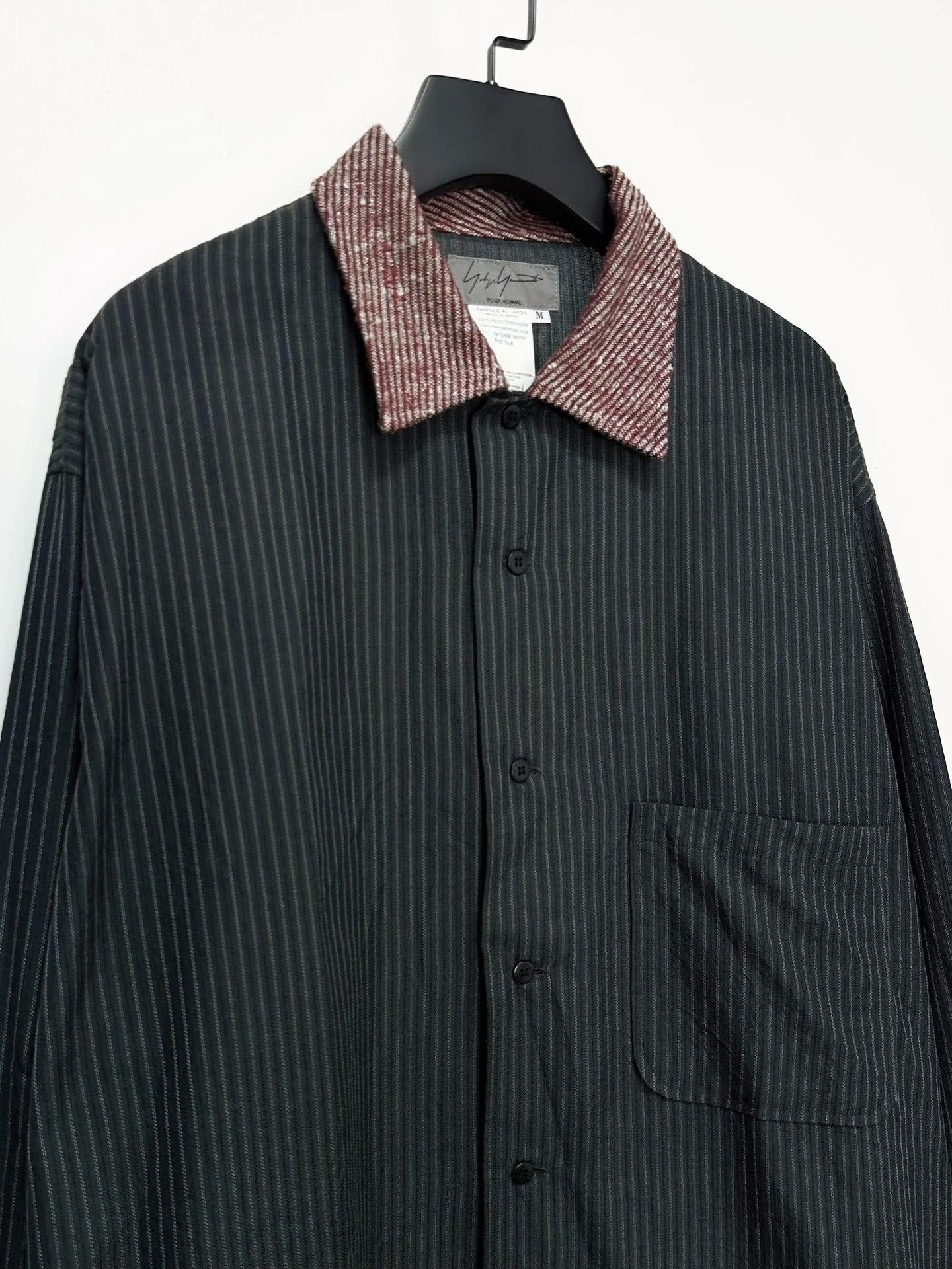 Yohji Yamamoto Yohji Yamamoto 1996SS 'Flower & Boy' Cut-and-Sew Shirt M Size US M / EU 48-50 / 2 - 3 Thumbnail