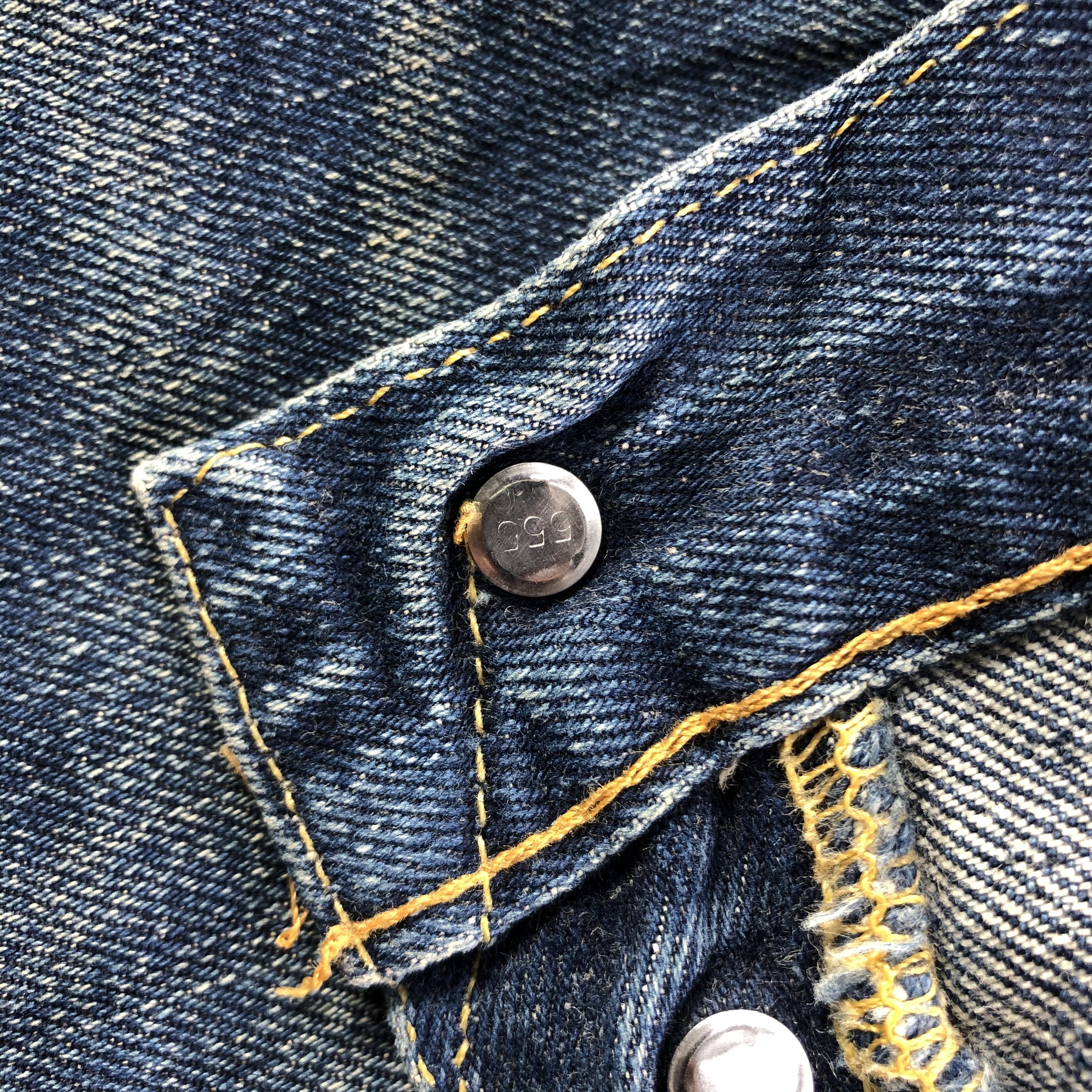 Levi's Vintage Blue Wash Levis 501 Jeans-J3729 Size US 30 / EU 46 - 10 Thumbnail