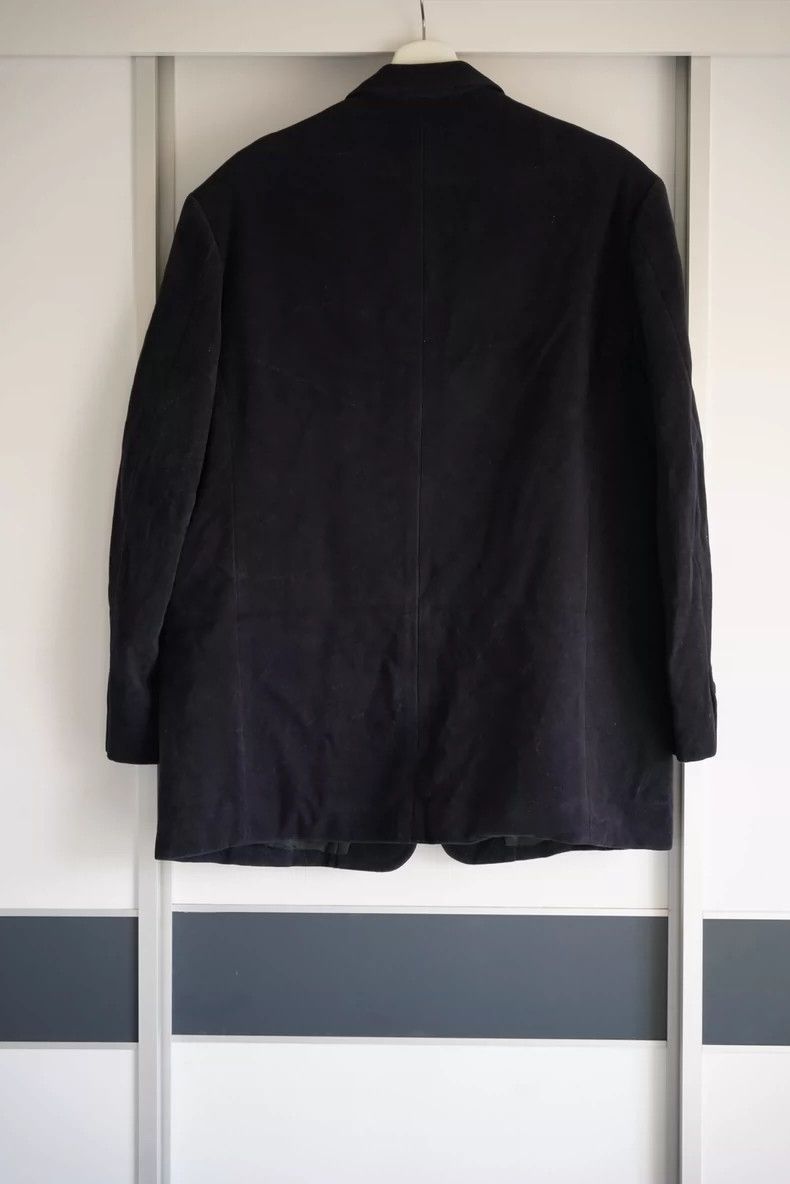 Yohji Yamamoto Yohji Yamamoto size m 90s velvet wool suit 2501-Nextarrow Size 38R - 2 Thumbnail