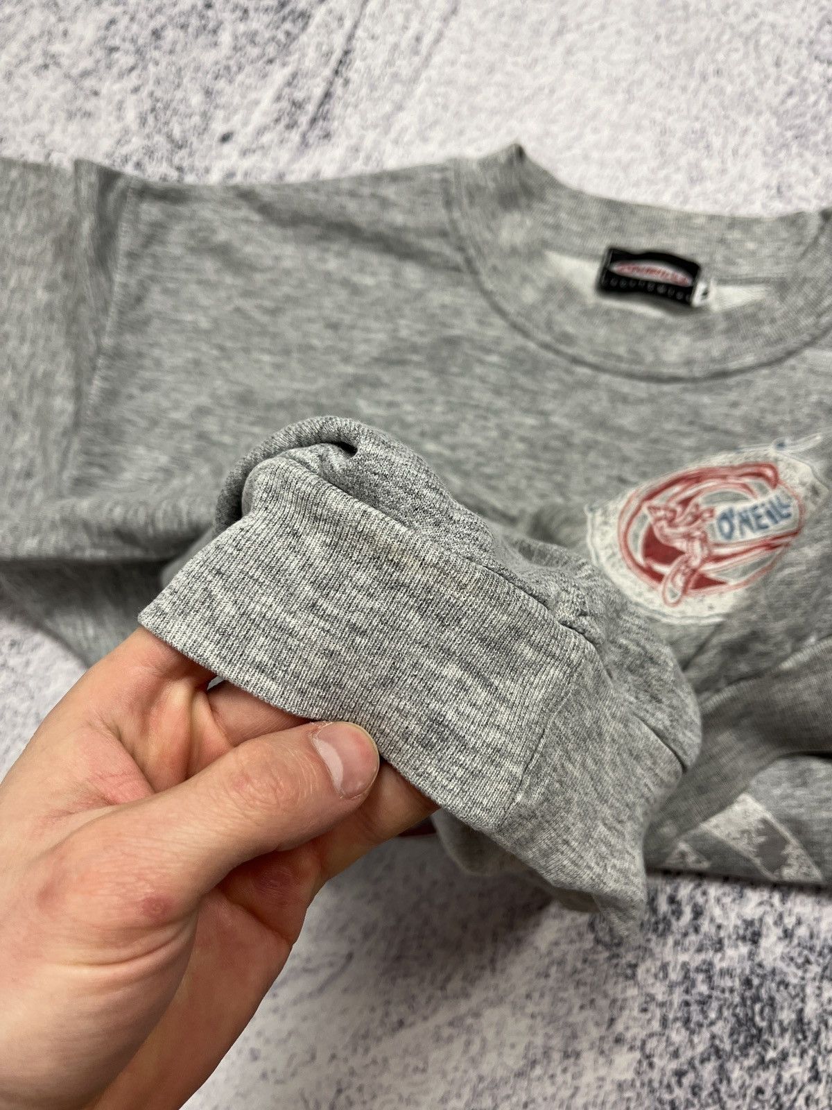 O'Neill × Vintage Oneil Vintage Sweatshirt Y2k Style Big Back Logo Longsleeve Size US M / EU 48-50 / 2 - 18 Thumbnail