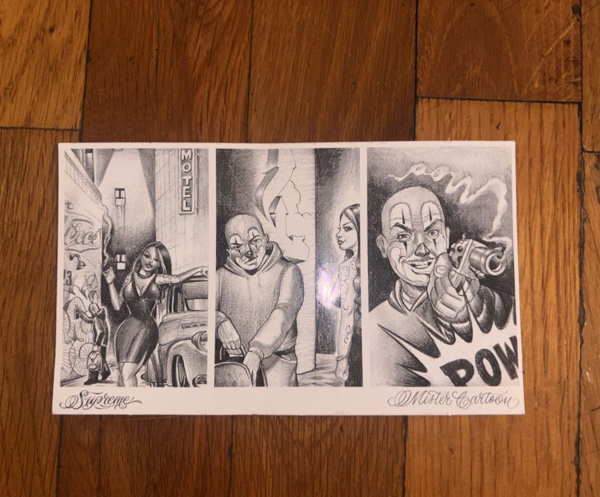 Supreme Supreme Mister Cartoon Pow Sticker FW24 Size ONE SIZE - 1 Thumbnail