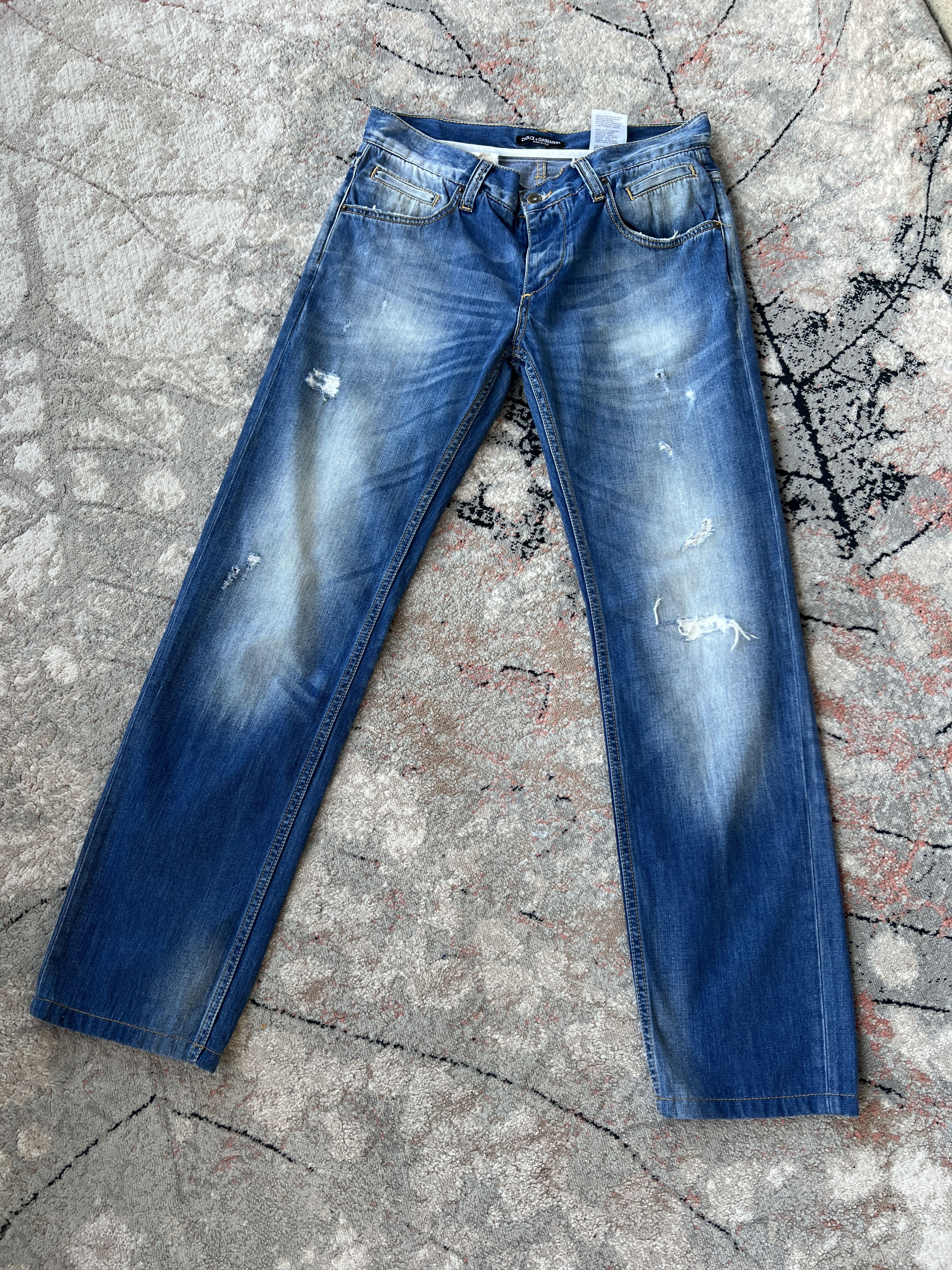 Dolce & Gabbana Dolce & Gabbana Denim Pants Size US 31 - 1 Thumbnail