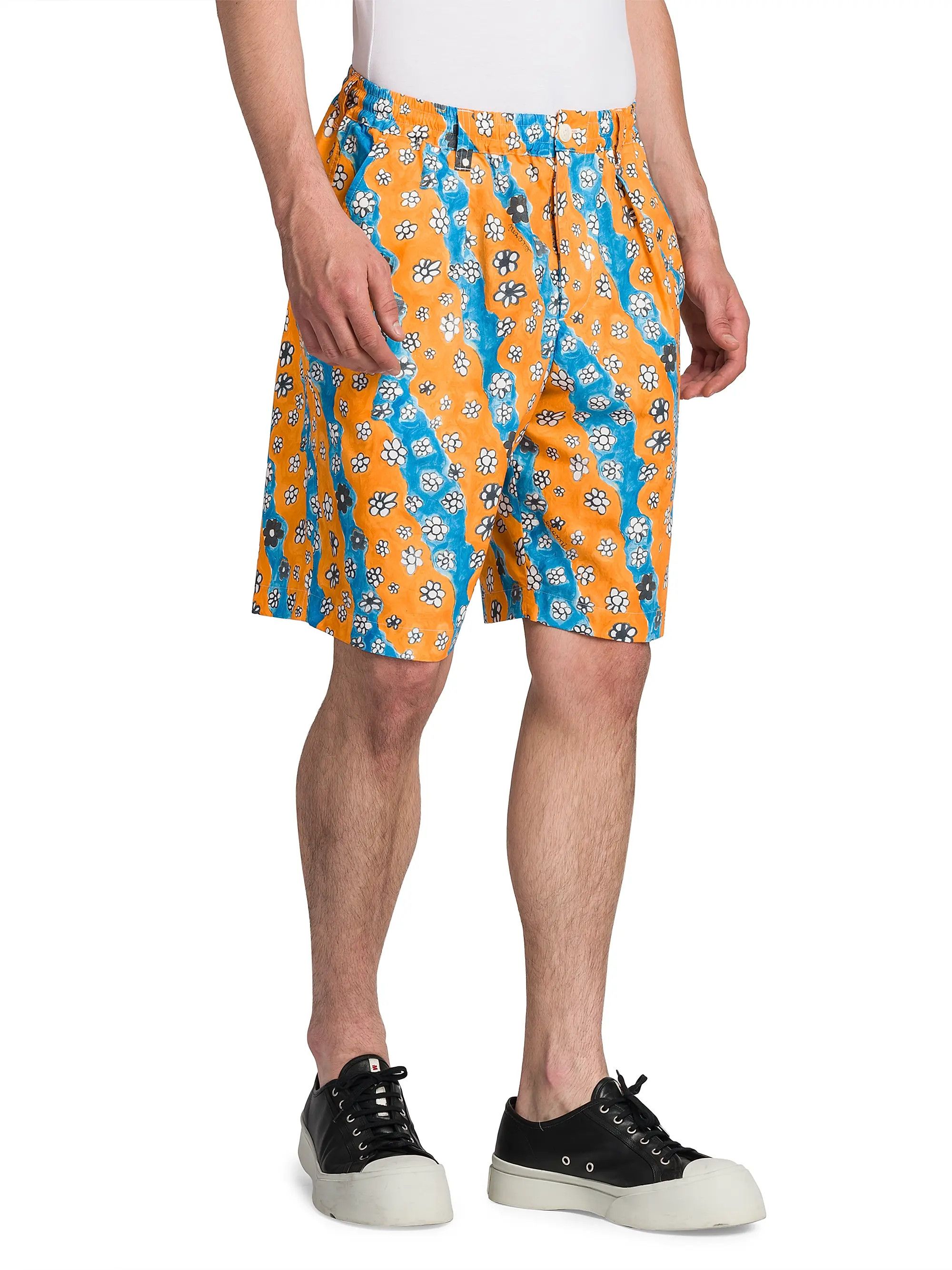 Marni Floral shorts with pattern by artist Flaminia Veronesi Size US 34 / EU 50 - 2 Thumbnail