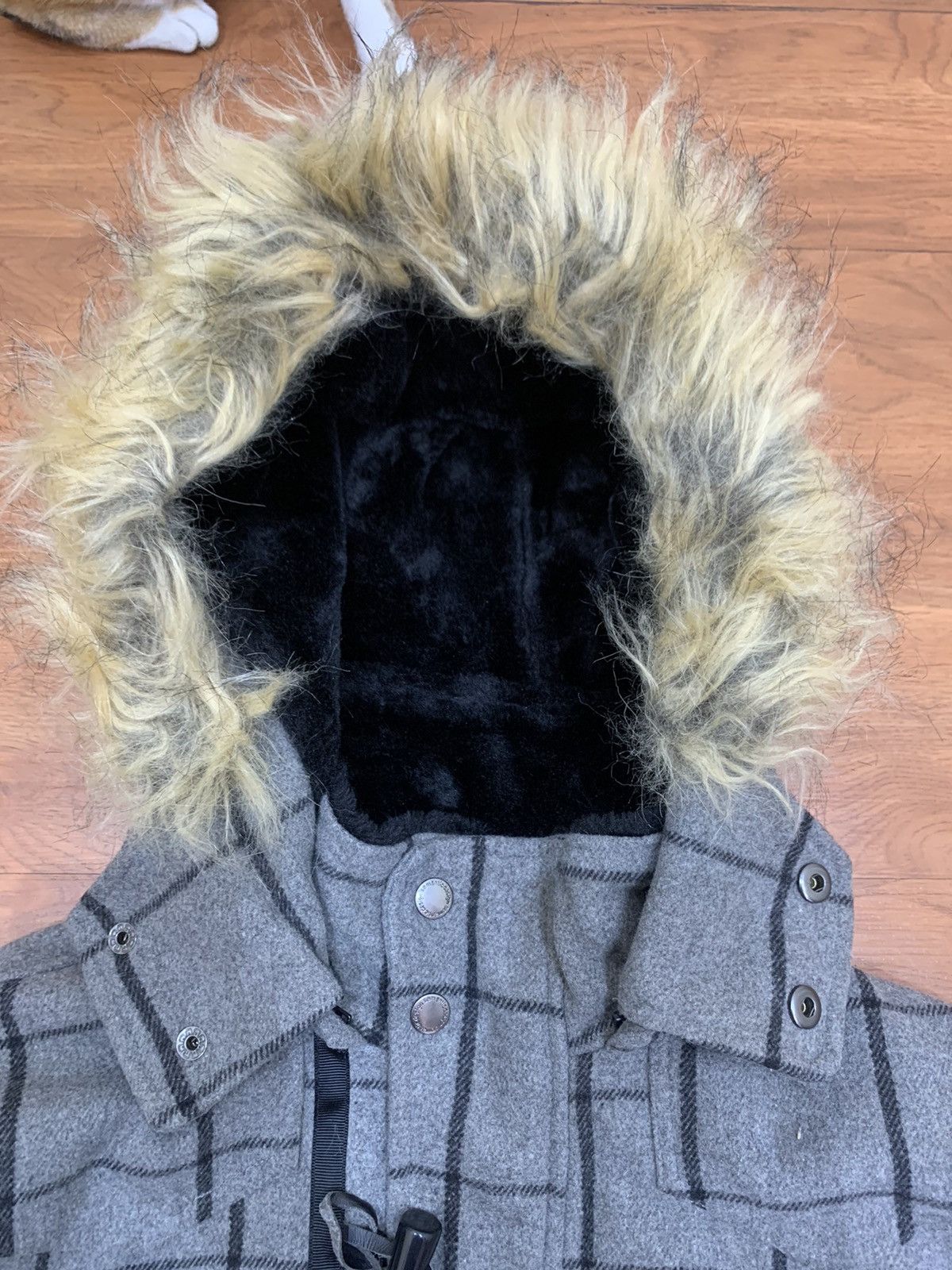 If Six Was Nine × Japanese Brand × Le Grande Bleu (L.G.B.) Semantic design Fur hoodie bondage multipocket LGB style Size US L / EU 52-54 / 3 - 5 Thumbnail