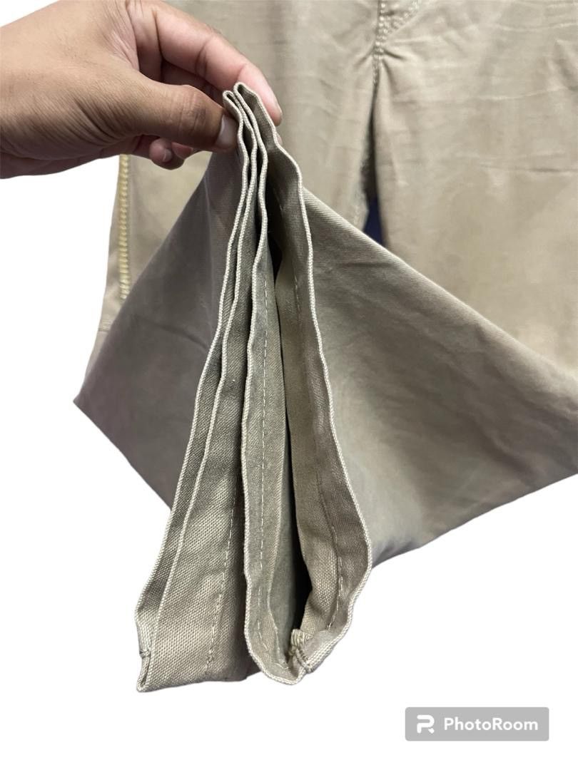 Issey Miyake Issey Miyake Early 2000 A/W Leather Trim Pants with Belt Size US 34 / EU 50 - 8 Thumbnail