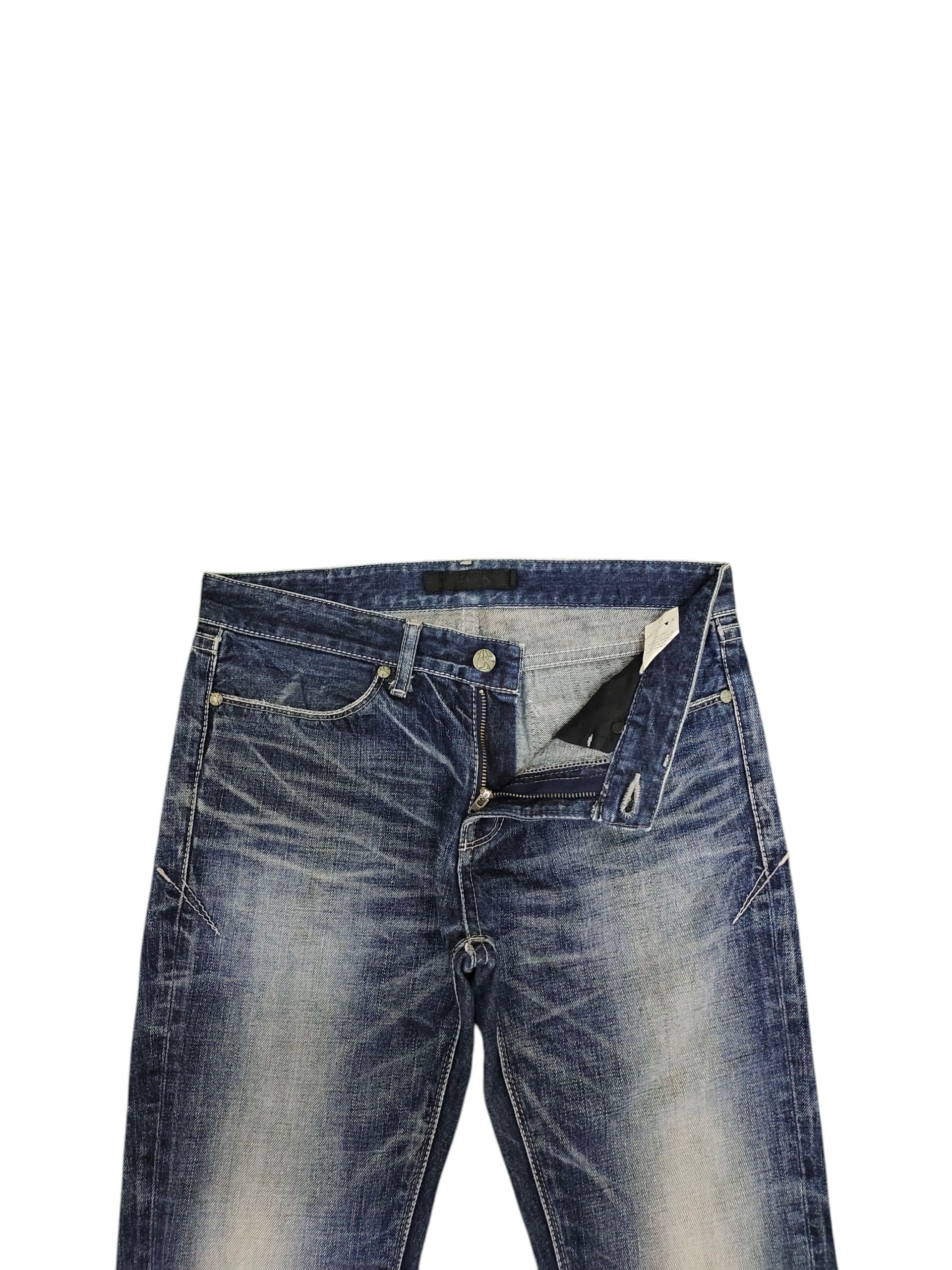 GOSTAR DE FUGA Vintage Fuga Japan Clawmark Distress Faded Denim Jeans Size US 30 / EU 46 - 7 Thumbnail