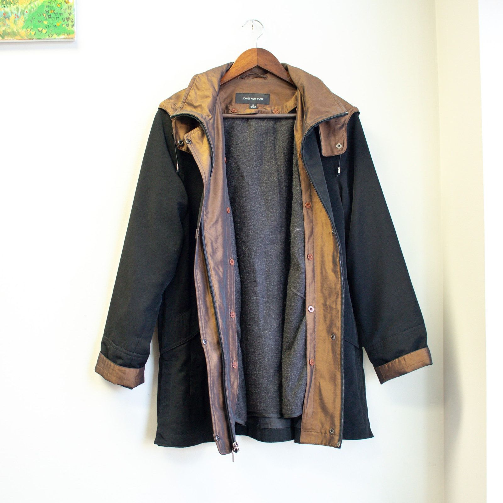 Jones New York Jones New York Lined Anorak Jacket Size Medium Size M / US 6-8 / IT 42-44 - 4 Thumbnail