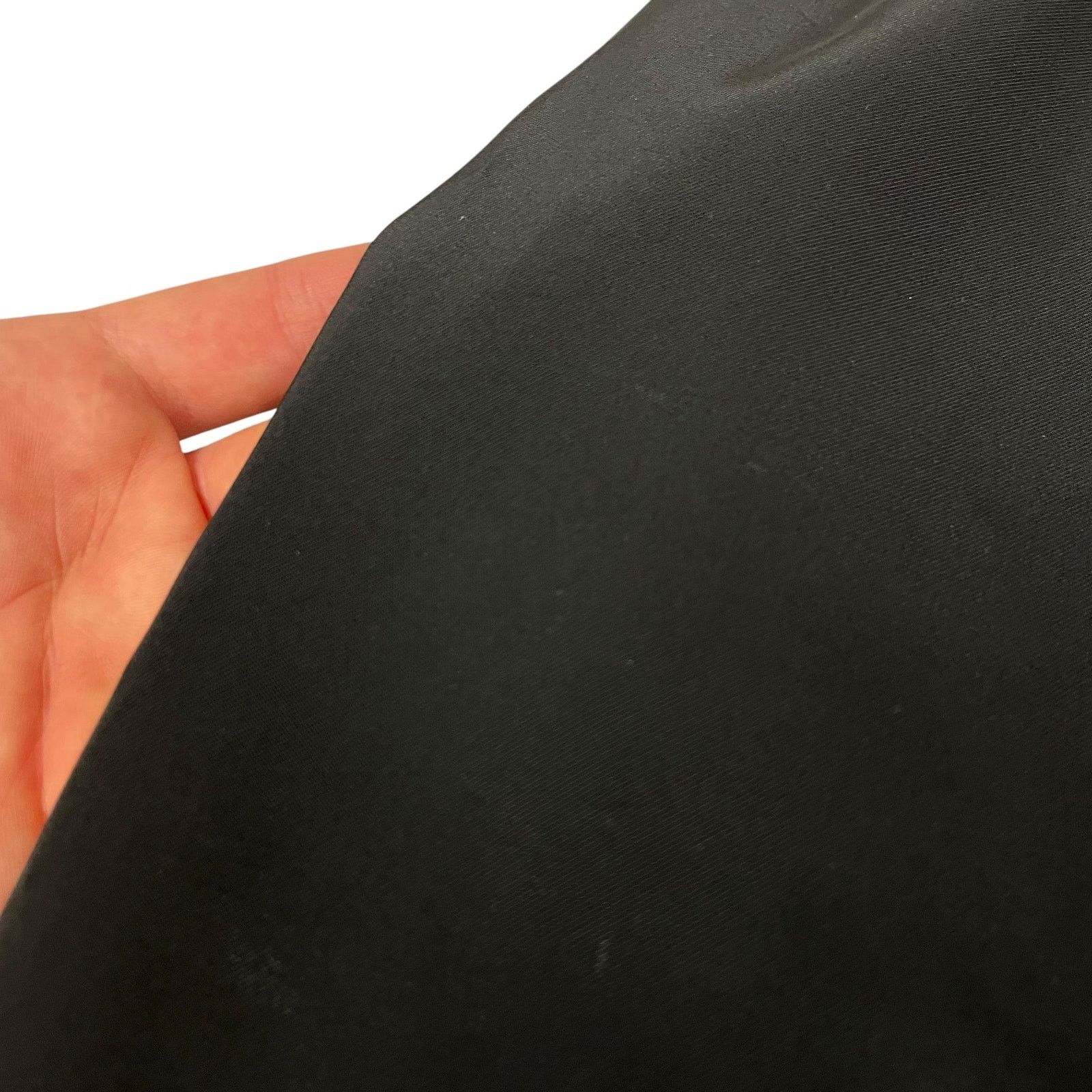 Prada Prada Women's Black Polyester Zipper Pencil Skirt 42 Size 42" / US 20 - 7 Thumbnail