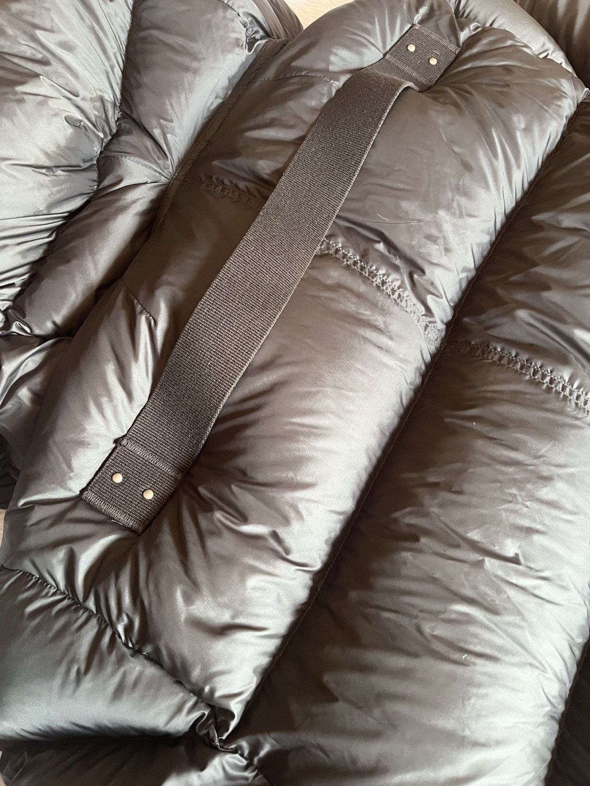 Rick Owens Rick Owens Black Glossy Oversized Puffer Jacket Size US M / EU 48-50 / 2 - 13 Thumbnail