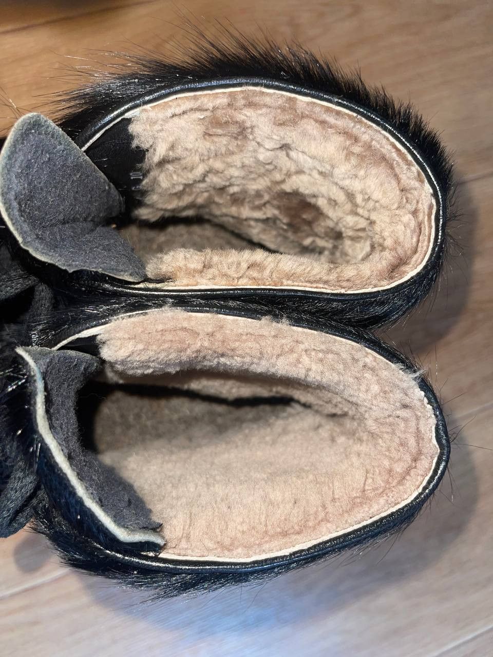 Genuine Leather × Japanese Brand × Vintage Genuine Fur Winter Boots Size US 9 / IT 39 - 13 Thumbnail