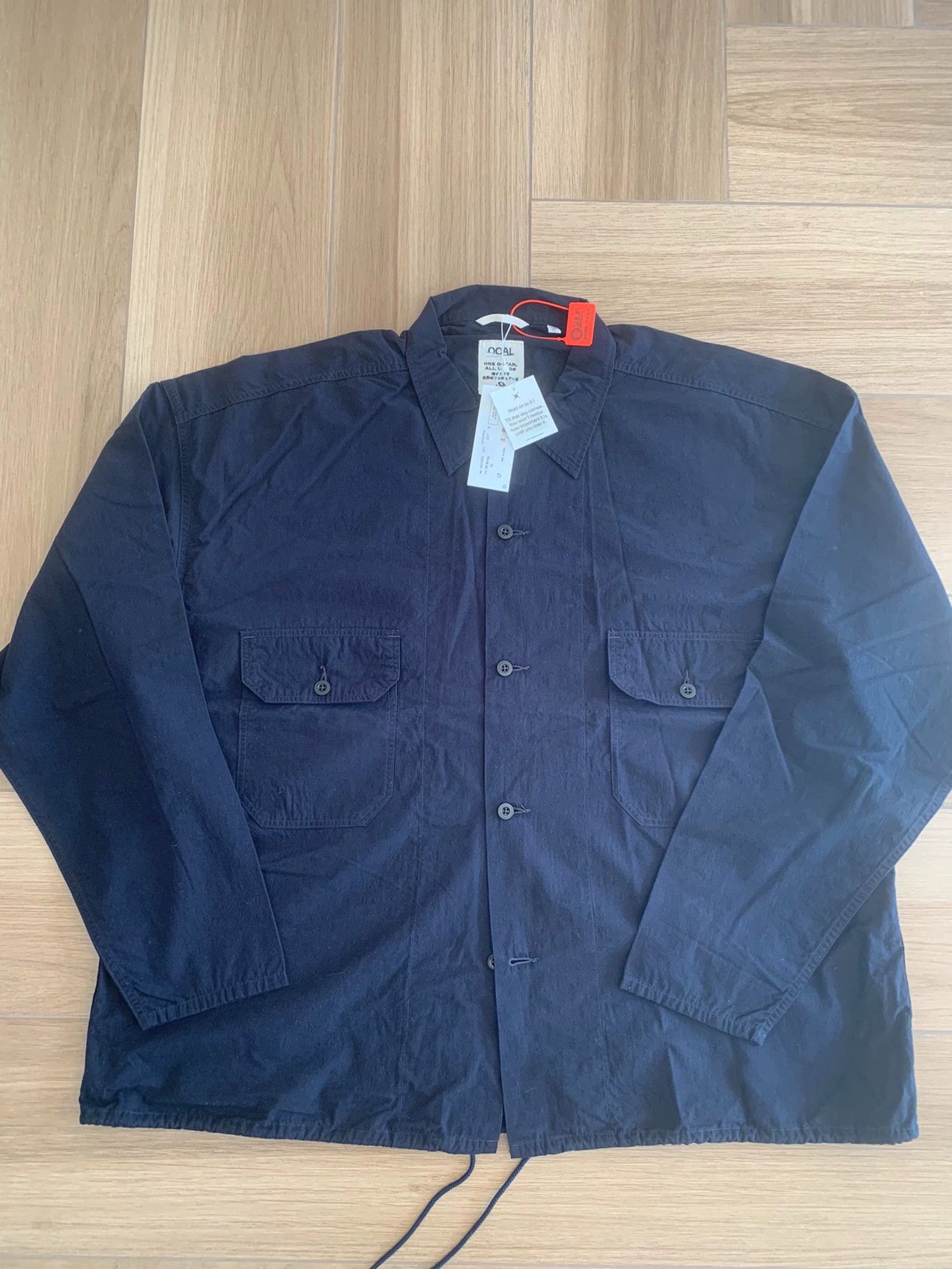 Nanamica NANAMICA Cotton Wool Deck Shirt 24AW XL Size US XL / EU 56 / 4 - 1 Thumbnail