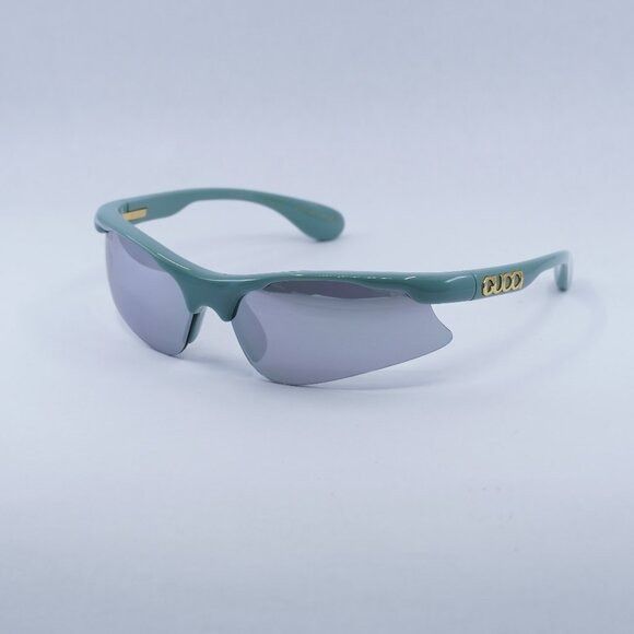 Gucci 🕶️ New Gucci GG1774S 005 Sunglasses - Shiny Mineral Green Size ONE SIZE - 1 Thumbnail