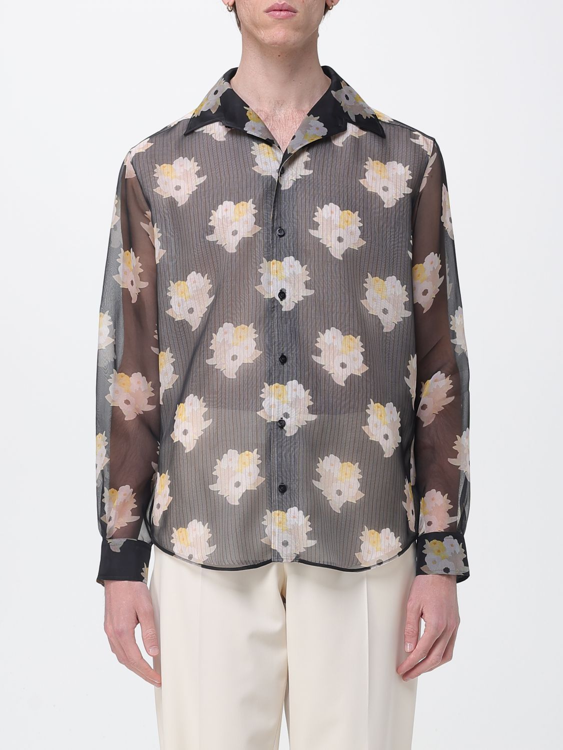 Fendi Fendi Shirt Men Red Size US M / EU 48-50 / 2 - 1 Thumbnail