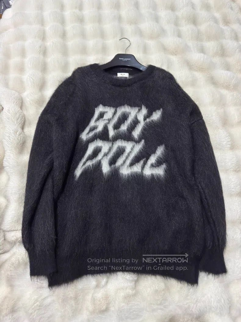 Celine CELINE Mohair Men's Sweater Size US M / EU 48-50 / 2 - 1 Thumbnail