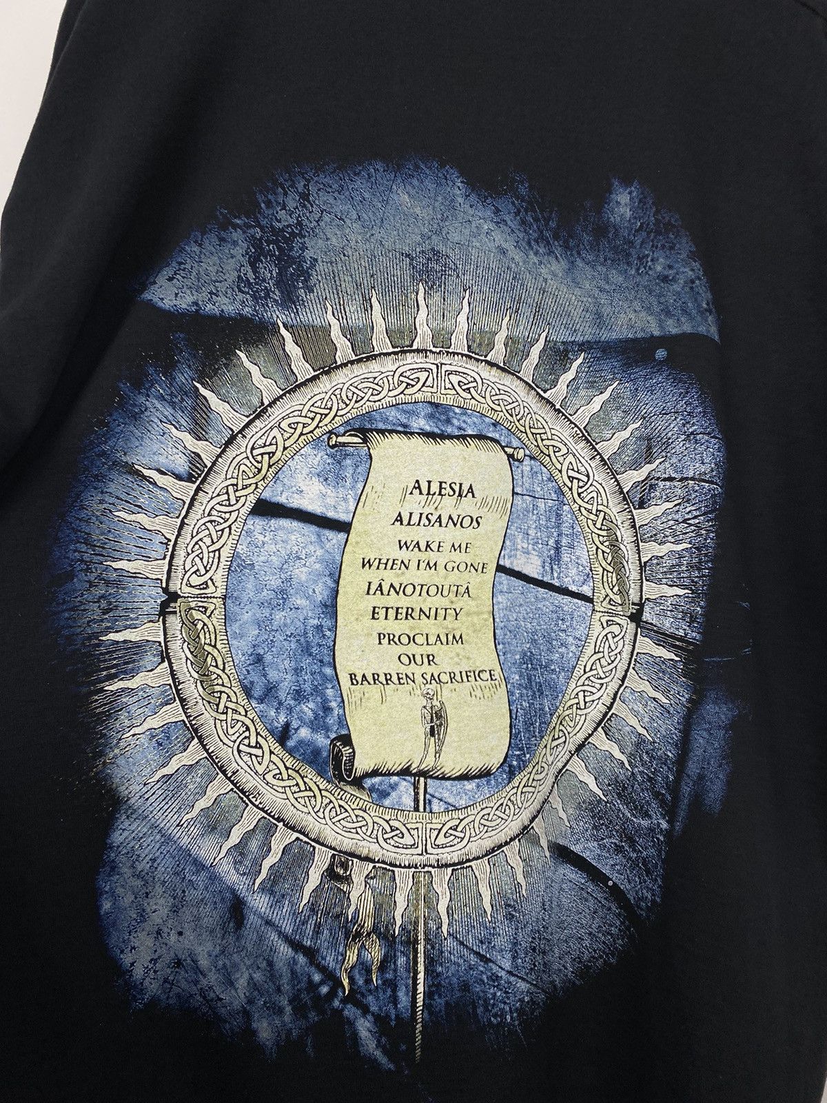 Band Tees Eluveicie Alesia Y2K T Shirt Tee Children Of Bodom Wintersun Size US XL / EU 56 / 4 - 5 Thumbnail