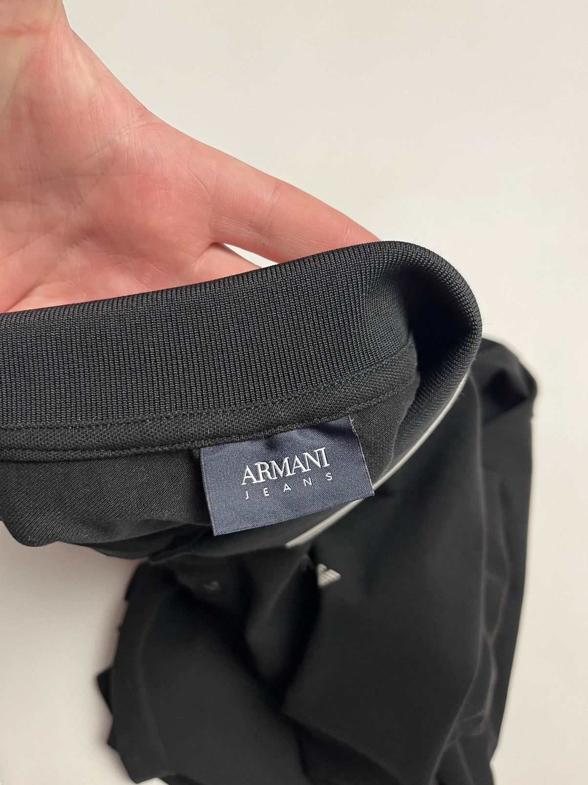 Giorgio Armani Giorgio Armani Polo T-Shirt old money luxury Size US L / EU 52-54 / 3 - 2 Thumbnail