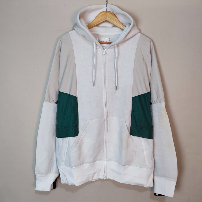 Sacai SACAI 21AW SPONGE SWEAT ZIP HOODIE | Grailed