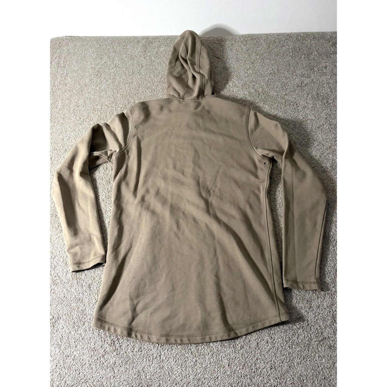 Gymshark Gymshark Hoodie Mens M Beige Full Zip Athletic Sweatshirt Hoodie Pockets Logo Size US M / EU 48-50 / 2 - 6 Thumbnail