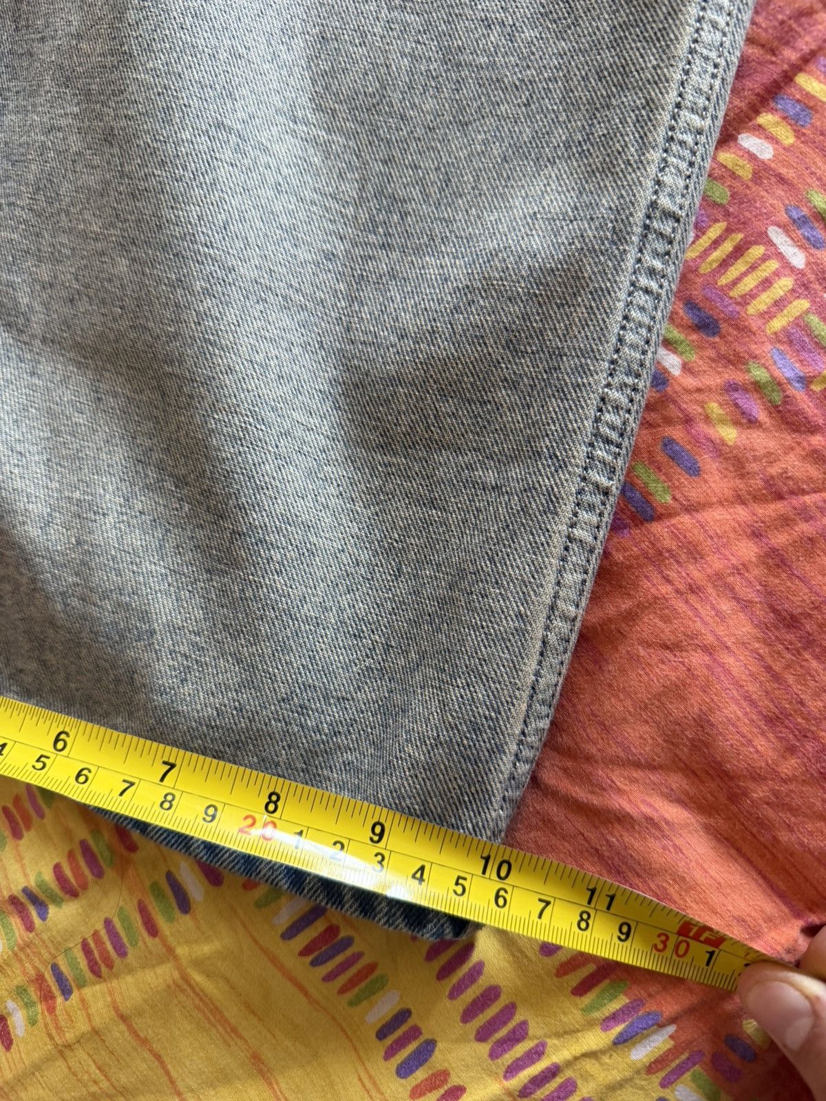 Balenciaga [S] 1590$ Spring24 Inside out blue baggy jeans Size US 30 / EU 46 - 19 Thumbnail