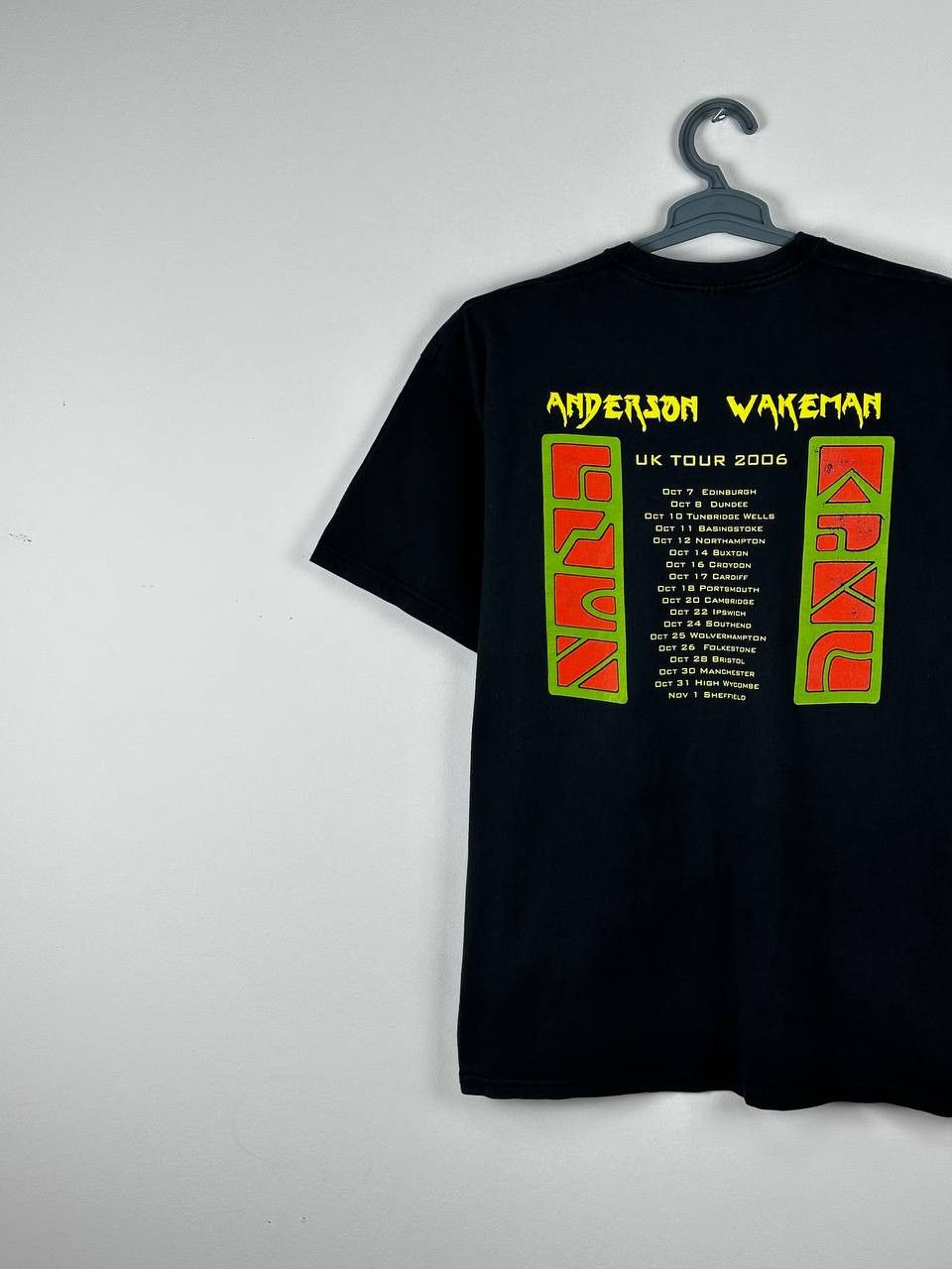 Band Tees × Vintage Vintage 2006 Anderson Bruford Wakeman Howe UK Tour T Shirt Size US XL / EU 56 / 4 - 7 Thumbnail