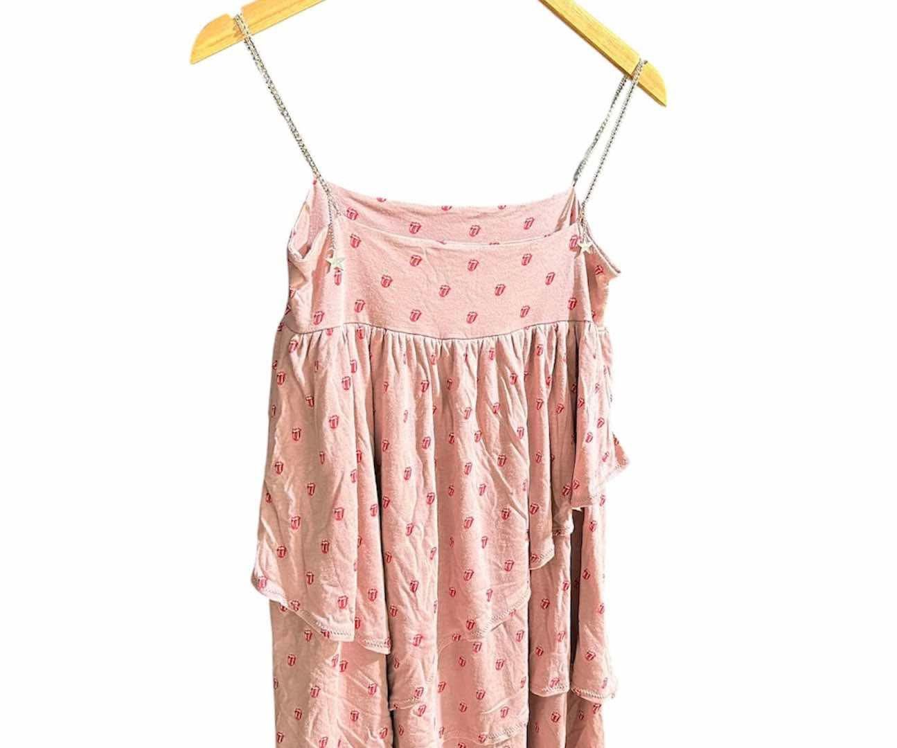 Hysteric Glamour × The Rolling Stones 🔥Rare Vintage HG X Rolling Stones Camisole Chain Sling 200r Size S / US 4 / IT 40 - 2 Thumbnail