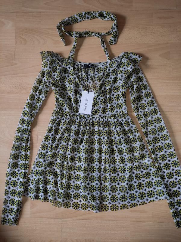Other Cute mesh blouse longsleeve sz S brand Denny Rose Size S / US 4 / IT 40 - 6 Thumbnail