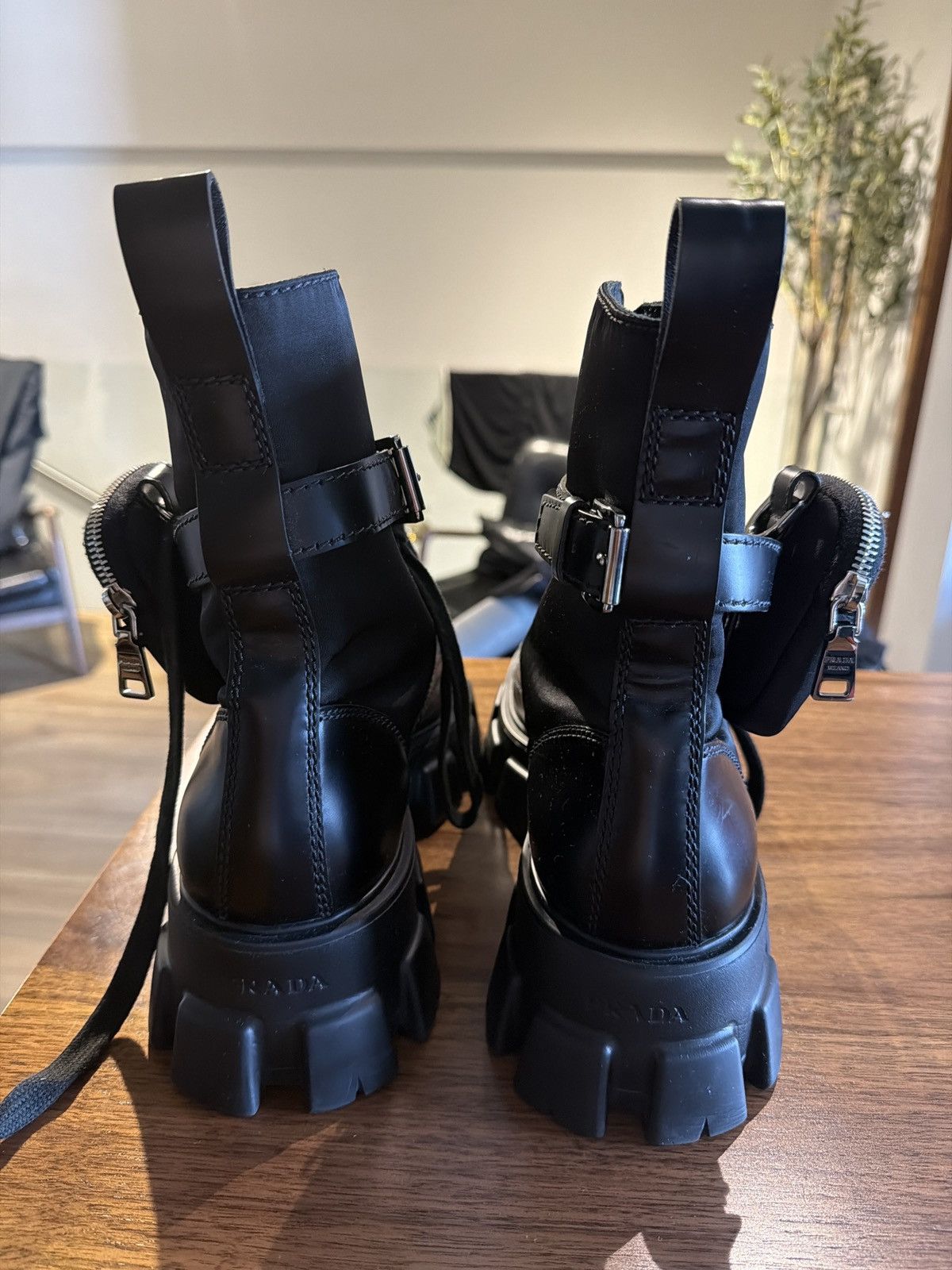 Prada Prada Monolith Boots Size US 12 / EU 45 - 4 Thumbnail