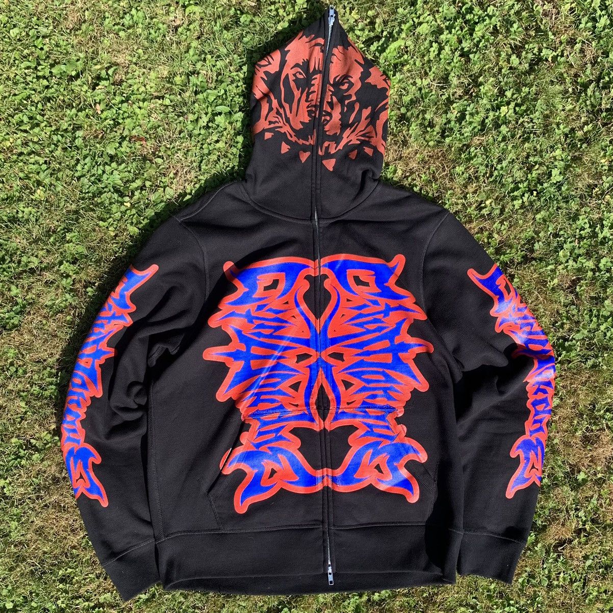 City Morgue City Morgue Dog Head Full Zip Up Hoodie Size US L / EU 52-54 / 3 - 1 Thumbnail