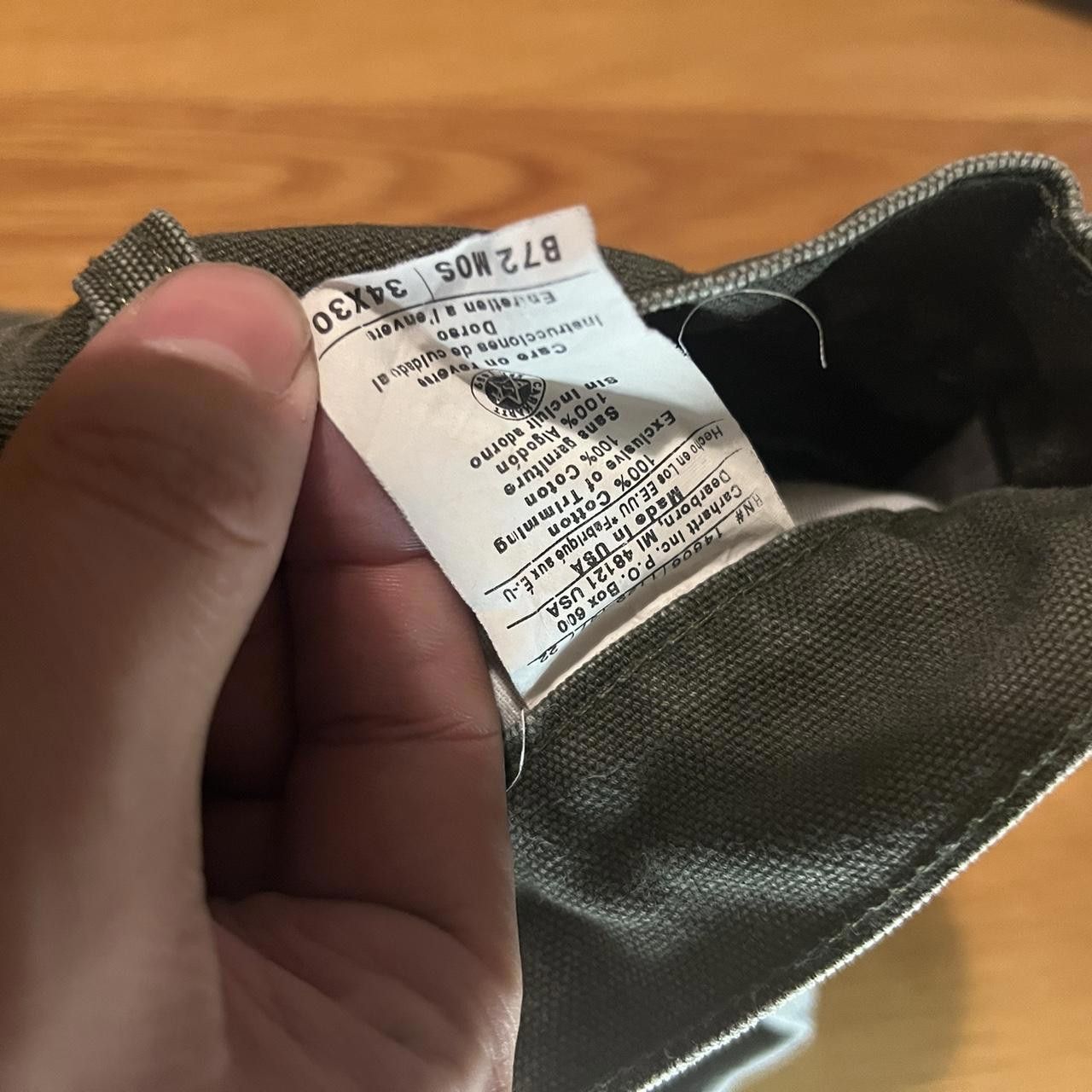 Carhartt 90s B72 Mos Green Carhartt Size US 34 / EU 50 - 6 Thumbnail
