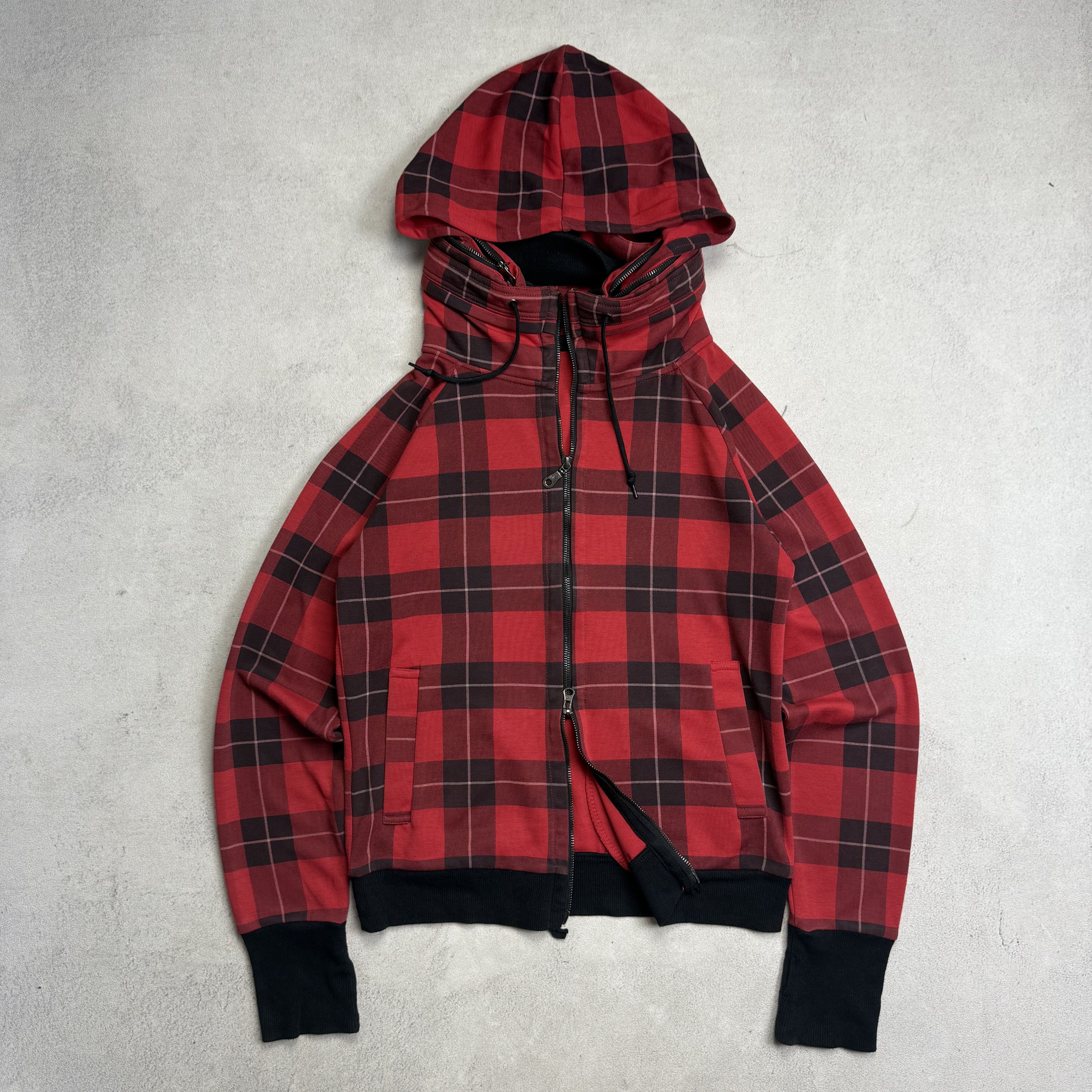 Jungle Storm Plaid Tartan Bono Jacket