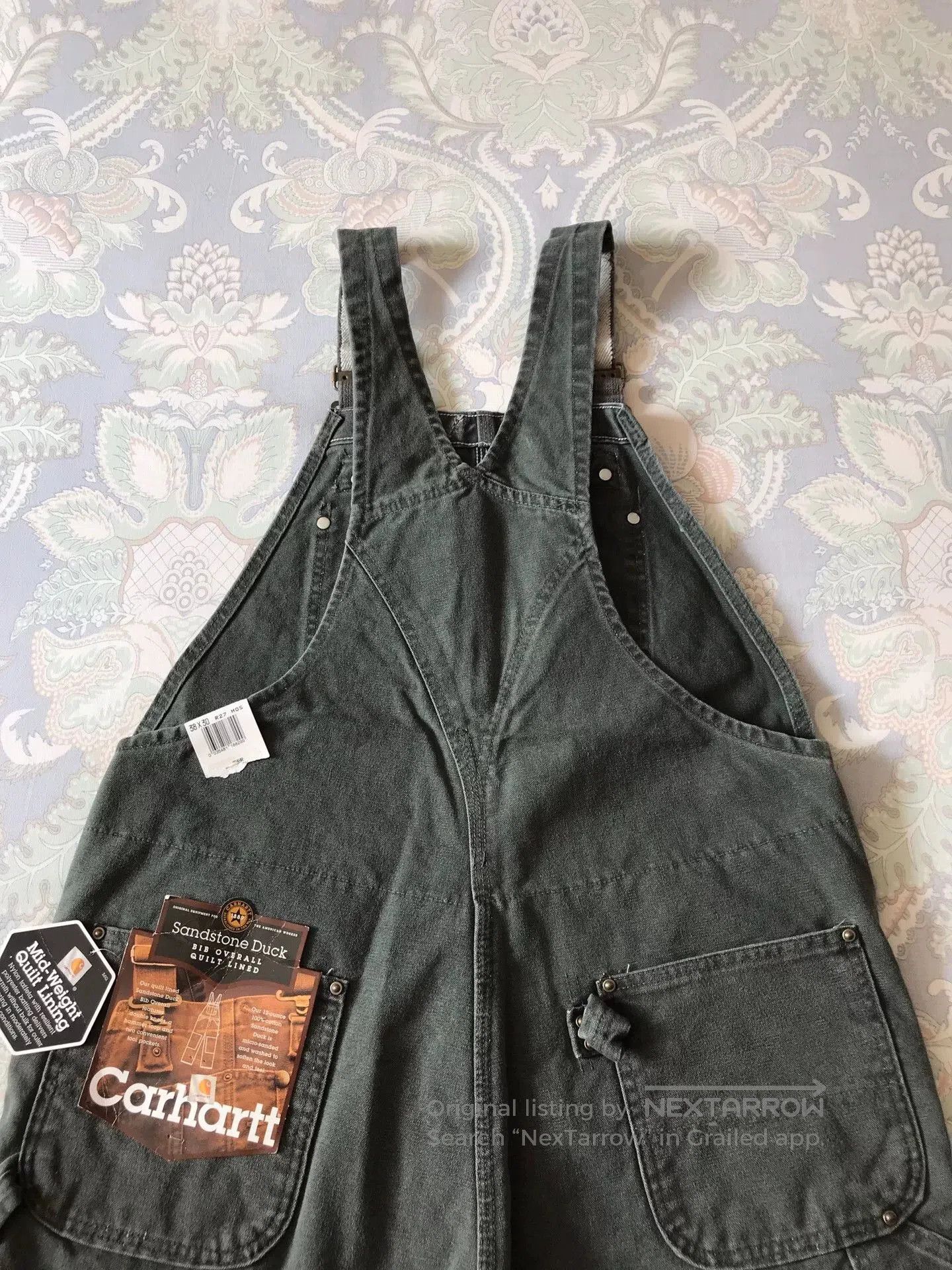 Carhartt Carhartt R27 Moss Green Overalls. Size US 38 / EU 54 - 2 Thumbnail