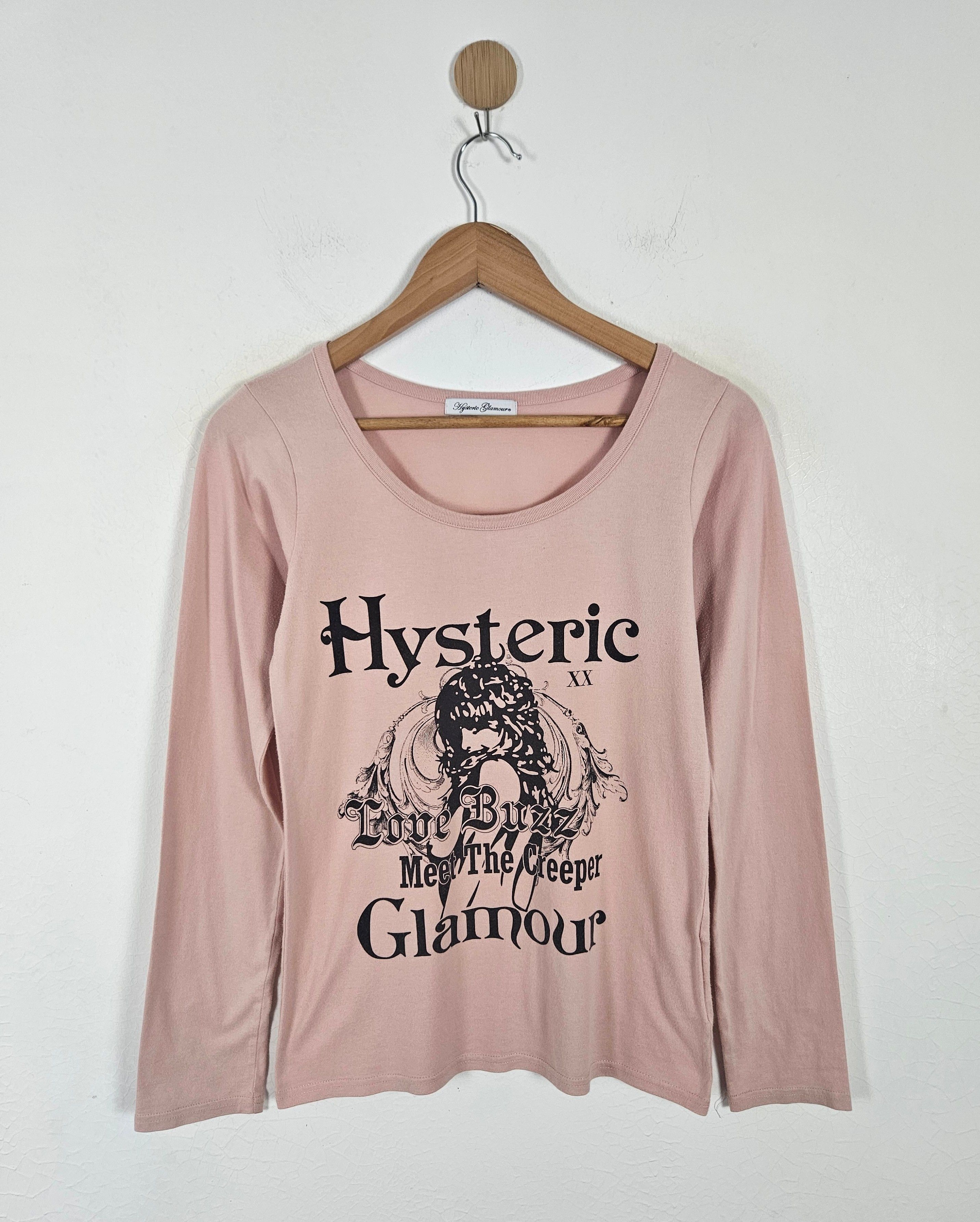 Hysteric Glamour Hysteric Glamour Shirt Love Buzz Meet The Creeper 