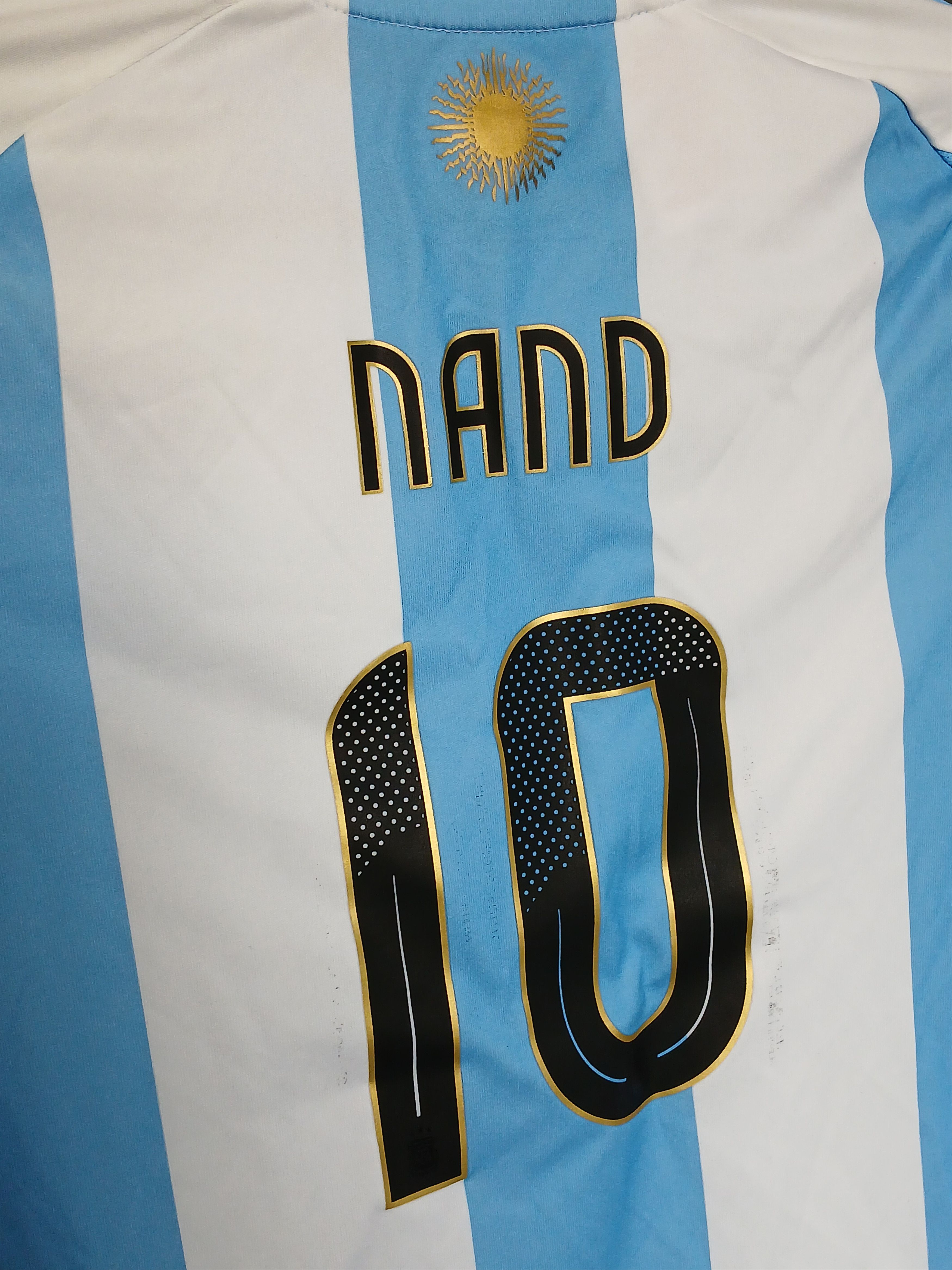 Adidas KIDS Argentina National Team 24/25 Home Football Jersey Size US XS / EU 42 / 0 - 4 Thumbnail