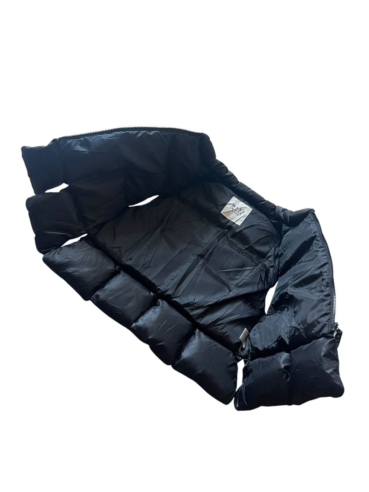 Yohji Yamamoto 1980s Workshop Yohji Yamamoto Feather Cropped Puffer Vest Size US XS / EU 42 / 0 - 11 Thumbnail