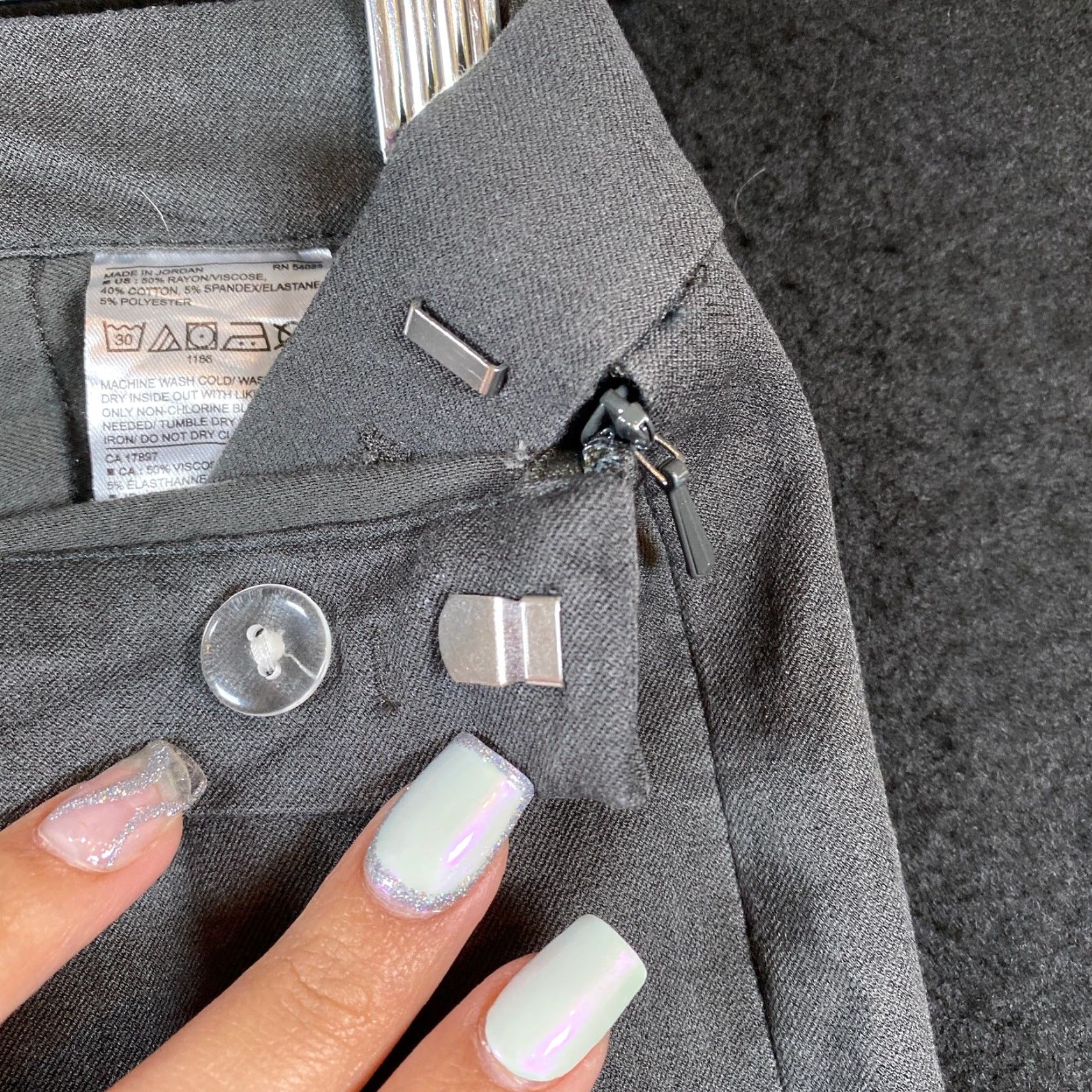 Banana Republic VINTAGE Banana Republic Women Pants Gray Curvy Devon Legging High Rise Stretch 10 Ban ana Republic Women Pants Gray High Rise Stretch 10 Size 24" / US 00 / IT 34 - 6 Thumbnail