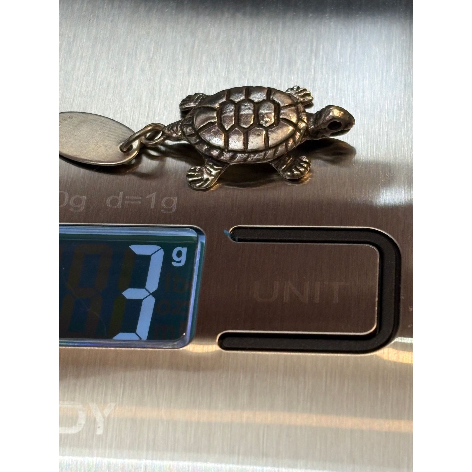 Other Vintage Sterling Silver Turtle Pendant 7g Eagle River WISC Size ONE SIZE - 7 Thumbnail