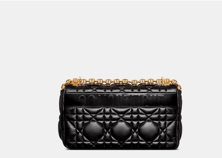 Dior o1w1db10425 M9243U Size: OS / Large Caro Bag in Black Size ONE SIZE - 5 Thumbnail