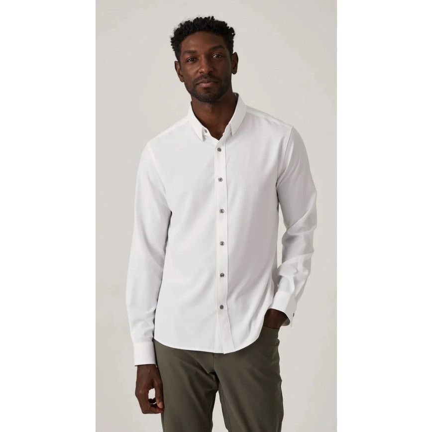 7Diamonds 7 Diamonds Performance Wrinkle Resistant Button Up Shirt,XXL Size US XXL / EU 58 / 5 - 1 Thumbnail