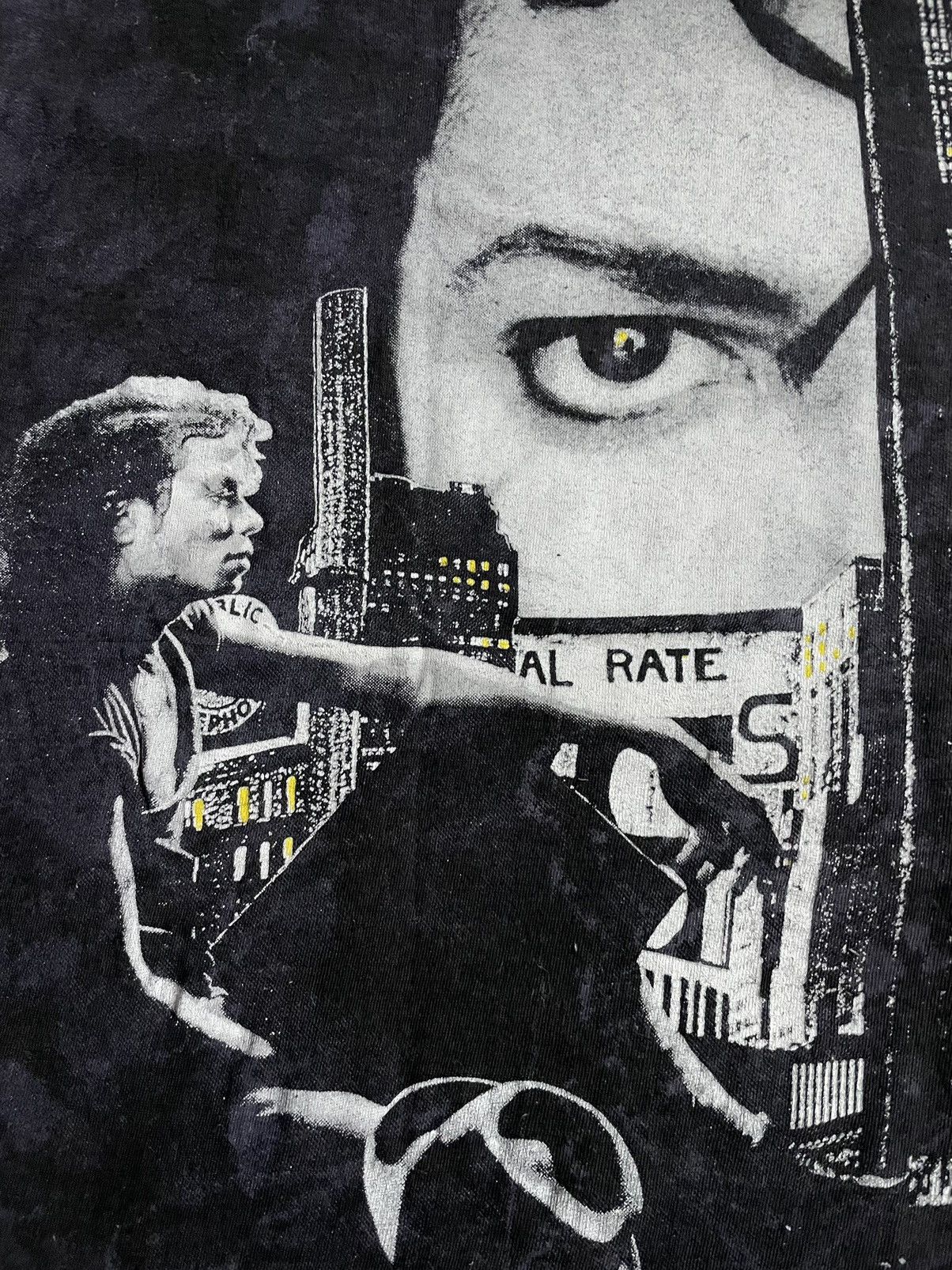 Band Tees × Michael Jackson × Vintage Michael Jackson 1992 Dangerous Tour Tee Vintage Over Print Size US XL / EU 56 / 4 - 11 Thumbnail