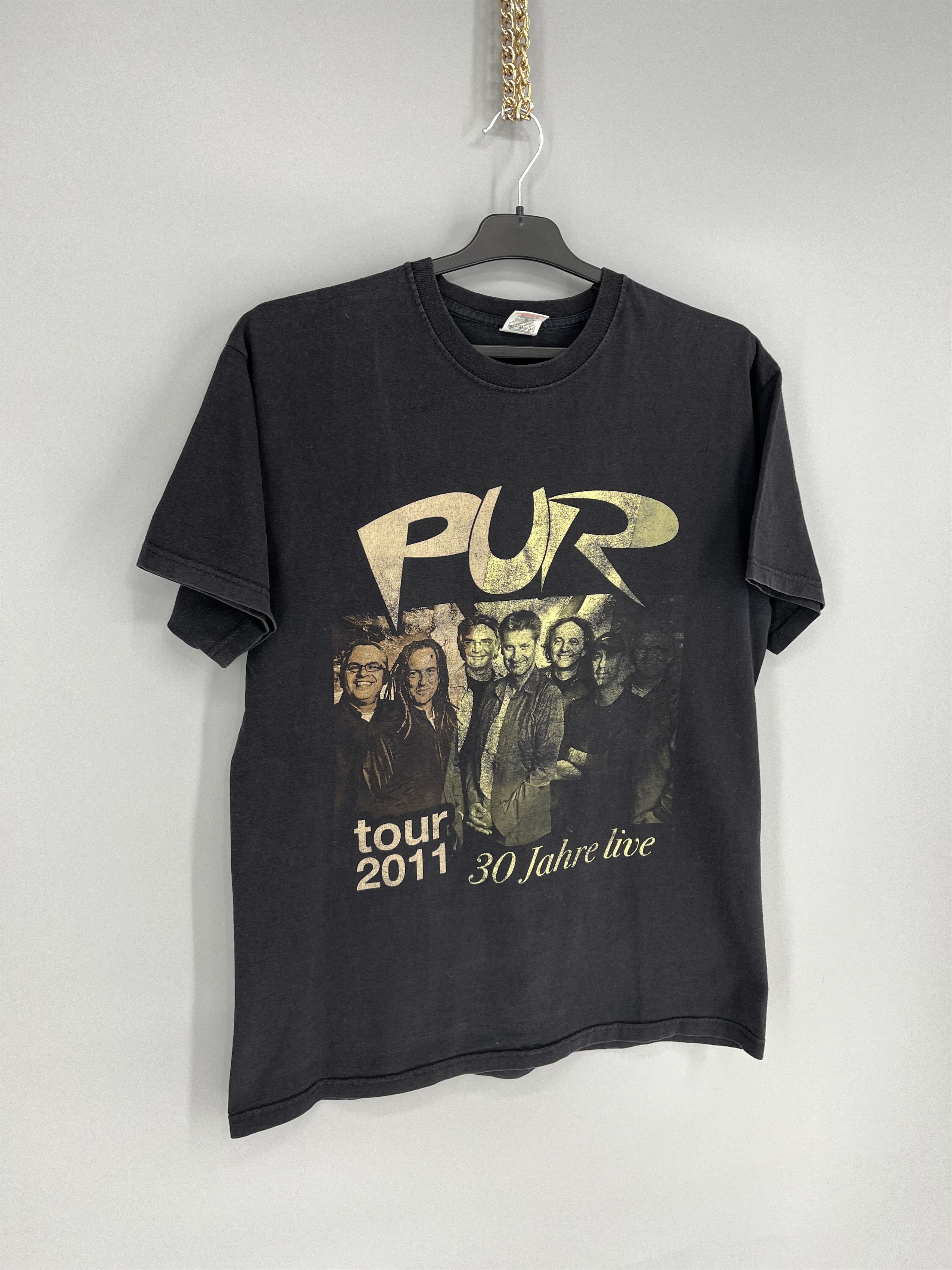 Band Tees PUR 2011 Vintage T-Shirt Pop Rock Band Tee 90s Tour Rare Size US M / EU 48-50 / 2 - 2 Thumbnail