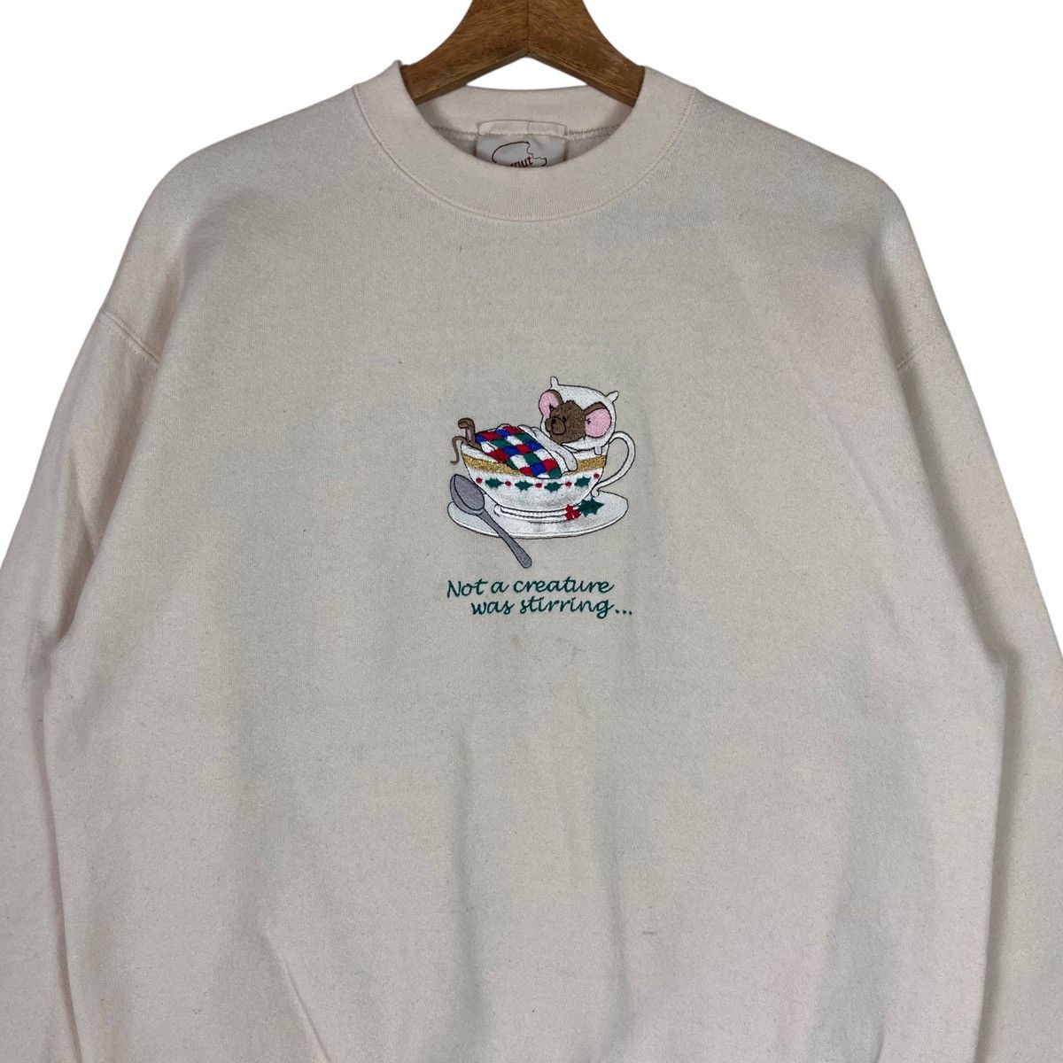 Vintage Vintage Peanut Butter and Jelly Pullover Jumper Sweatshirt Size US M / EU 48-50 / 2 - 2 Thumbnail
