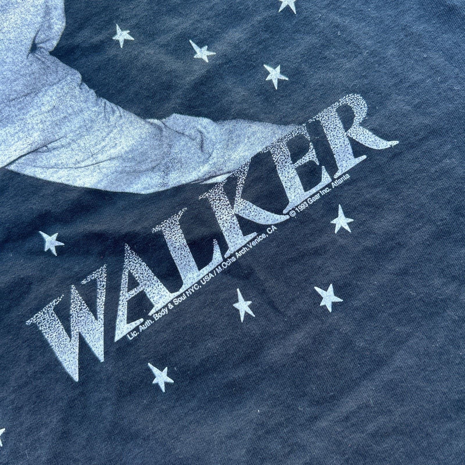 Fruit Of The Loom Vintage 1990s T-Bone Walker T-Shirt Black 1993 Music Tee XXL Size US XXL / EU 58 / 5 - 4 Thumbnail