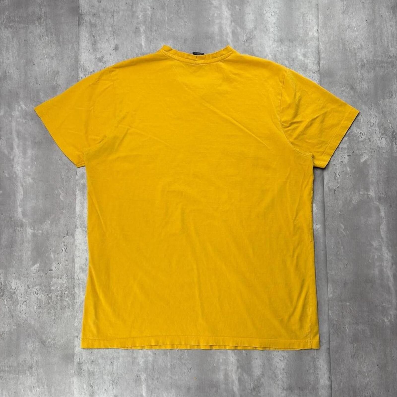U.S. Polo Assn. Y2K Yellow U.S. Polo Assn Grunge Skater T-Shirt Size US L / EU 52-54 / 3 - 6 Thumbnail