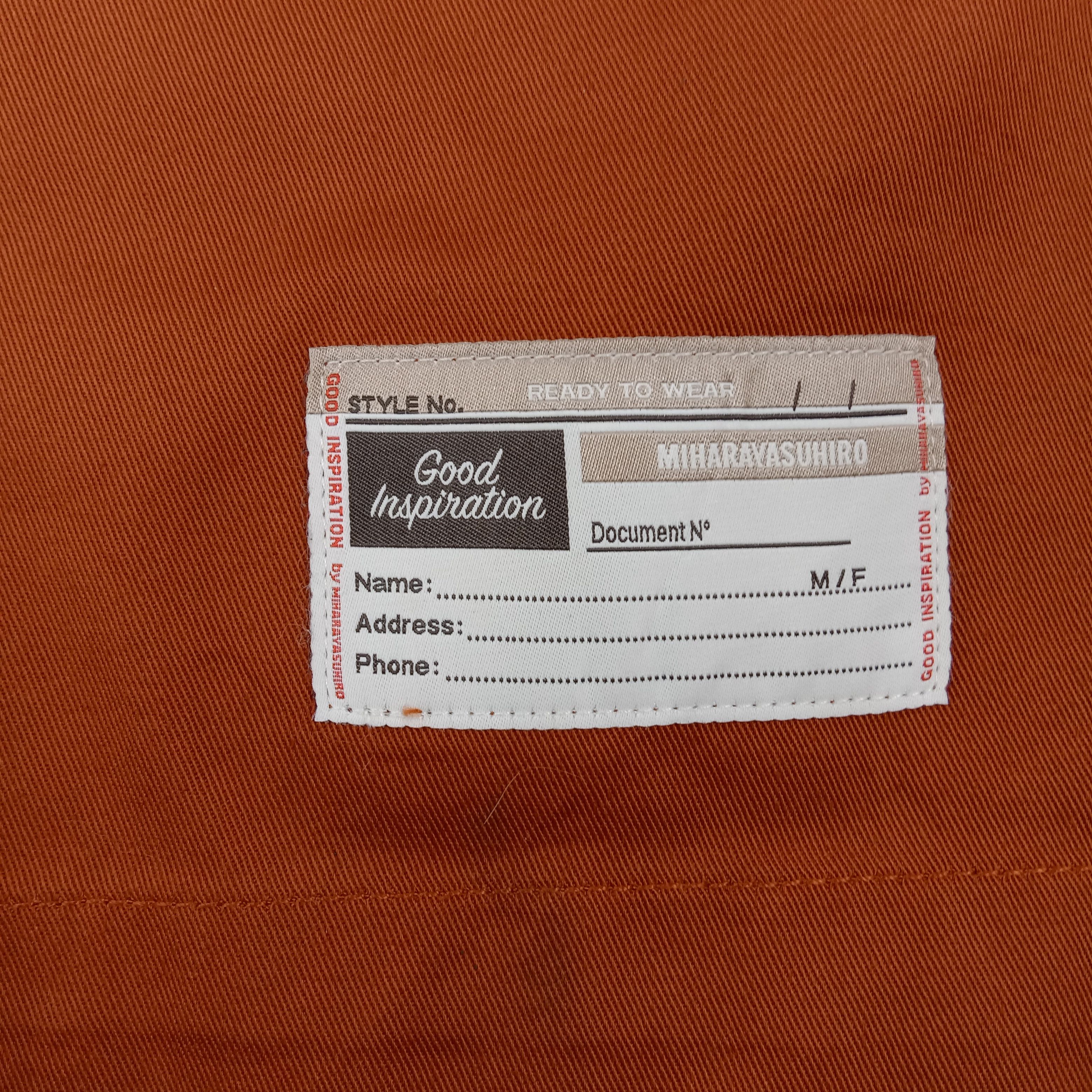 Japanese Brand × Maison MIHARA YASUHIRO × Vintage Good Inspiration Miharayasuhibo Work Shirt Button Up Size US L / EU 52-54 / 3 - 2 Thumbnail