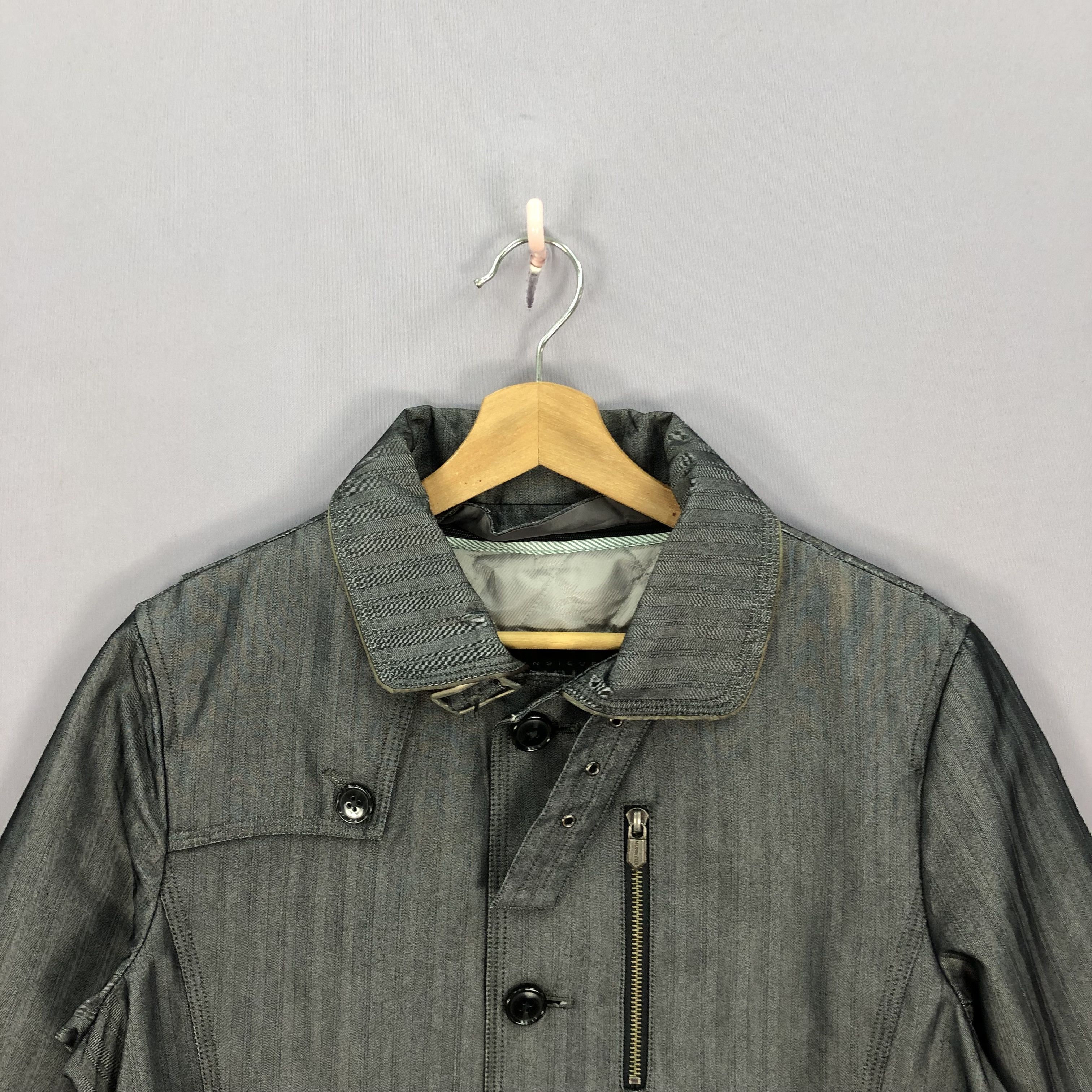 Matsuda Vintage Nicole Club Trench Jacket Matsuda Long Coat Jacket Size M / US 6-8 / IT 42-44 - 6 Thumbnail
